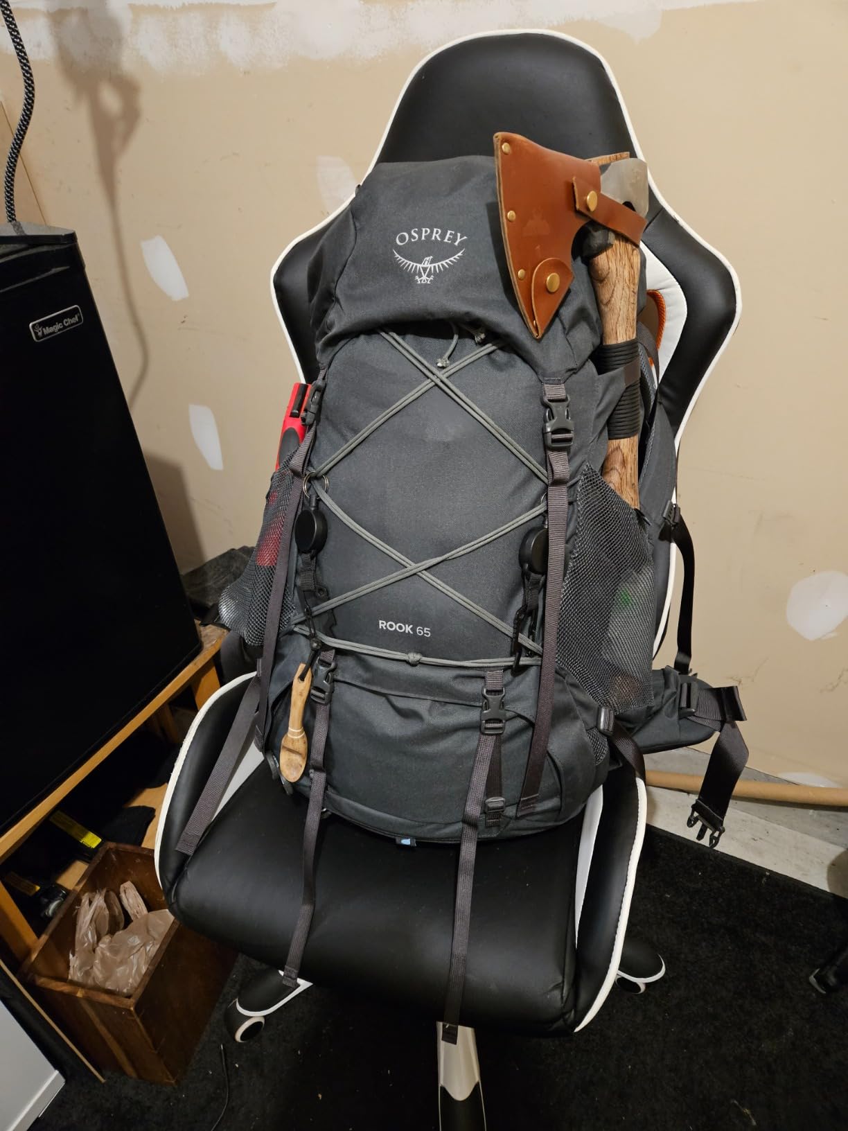 Osprey Rook 65L Men's Backpacking Backpack, Astrology Blue/Blue Flame customer photo 1