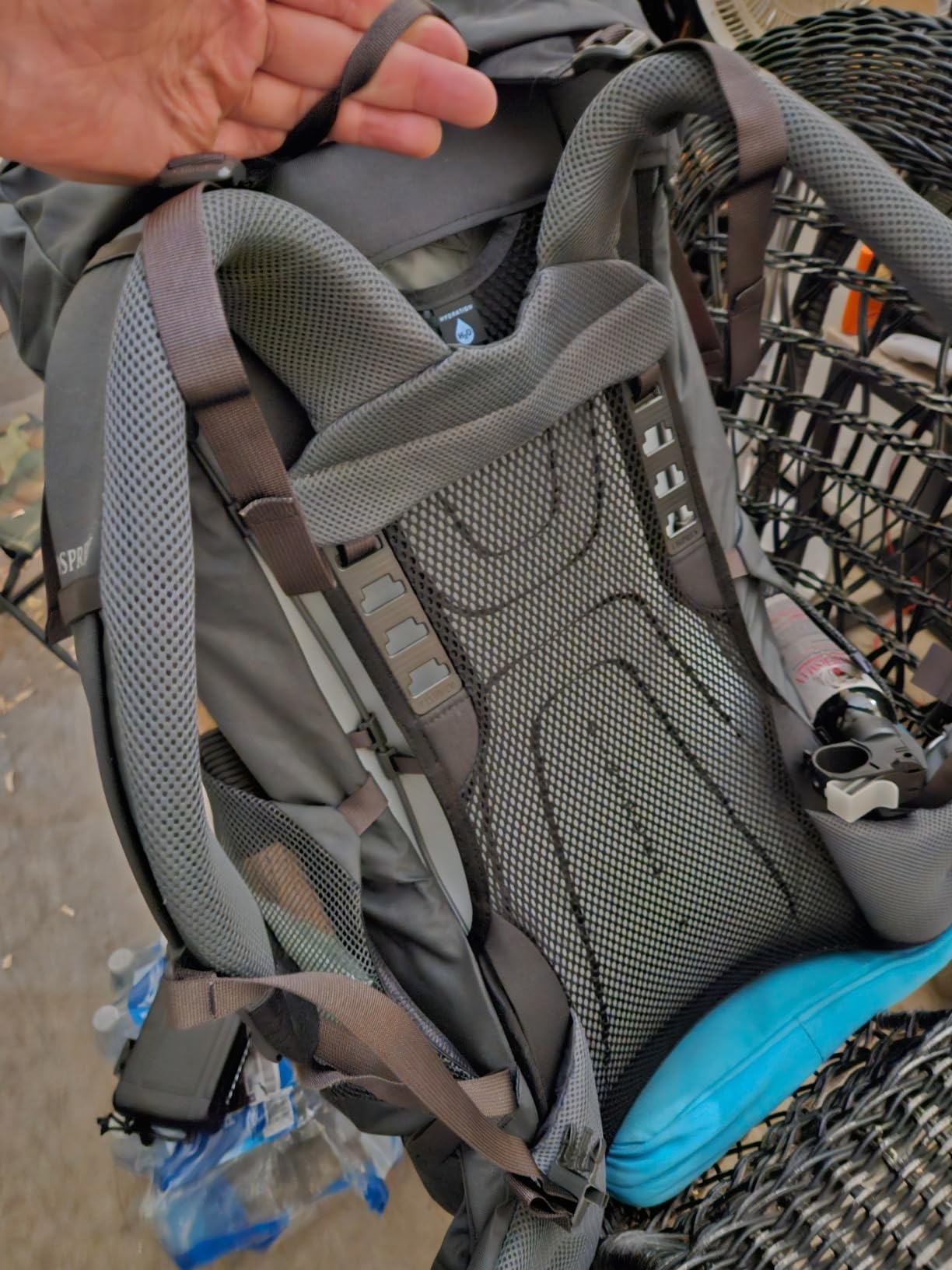 Osprey Rook 65L Men's Backpacking Backpack, Astrology Blue/Blue Flame customer photo 2