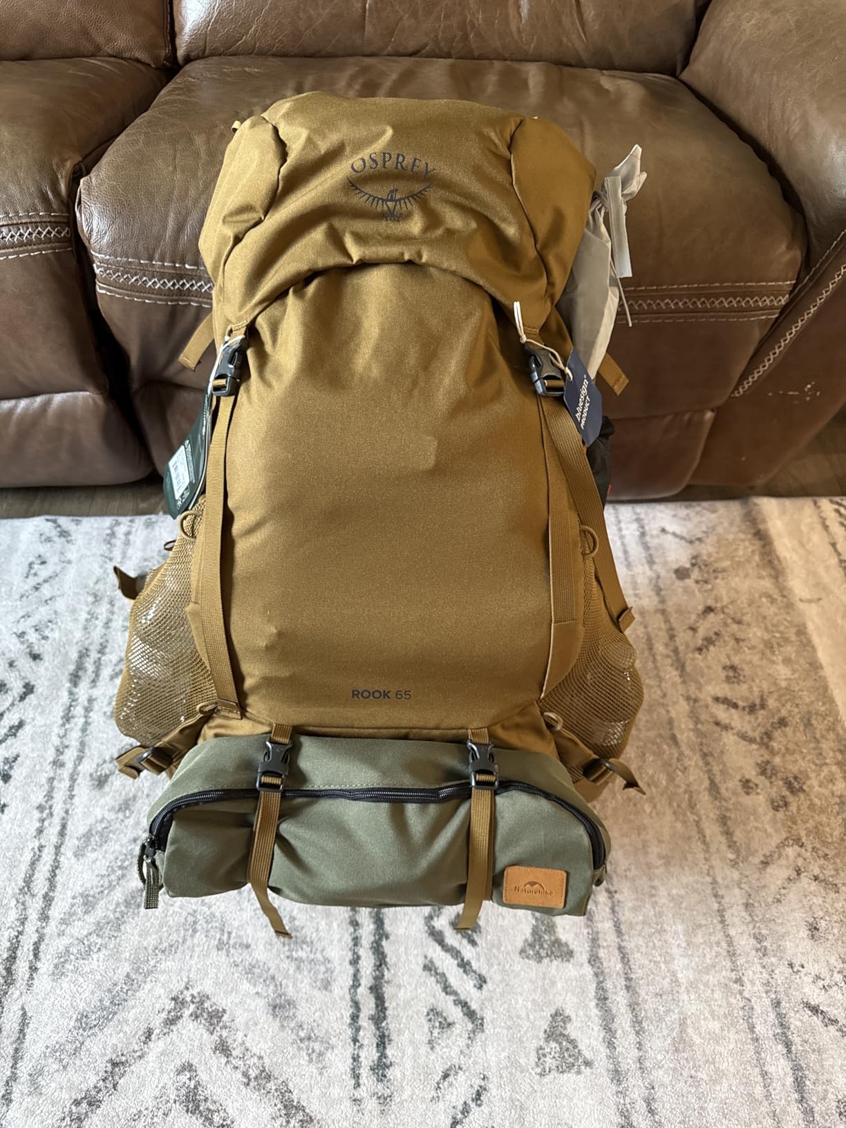 Osprey Rook 65L Men's Backpacking Backpack, Gray OS customer photo 1