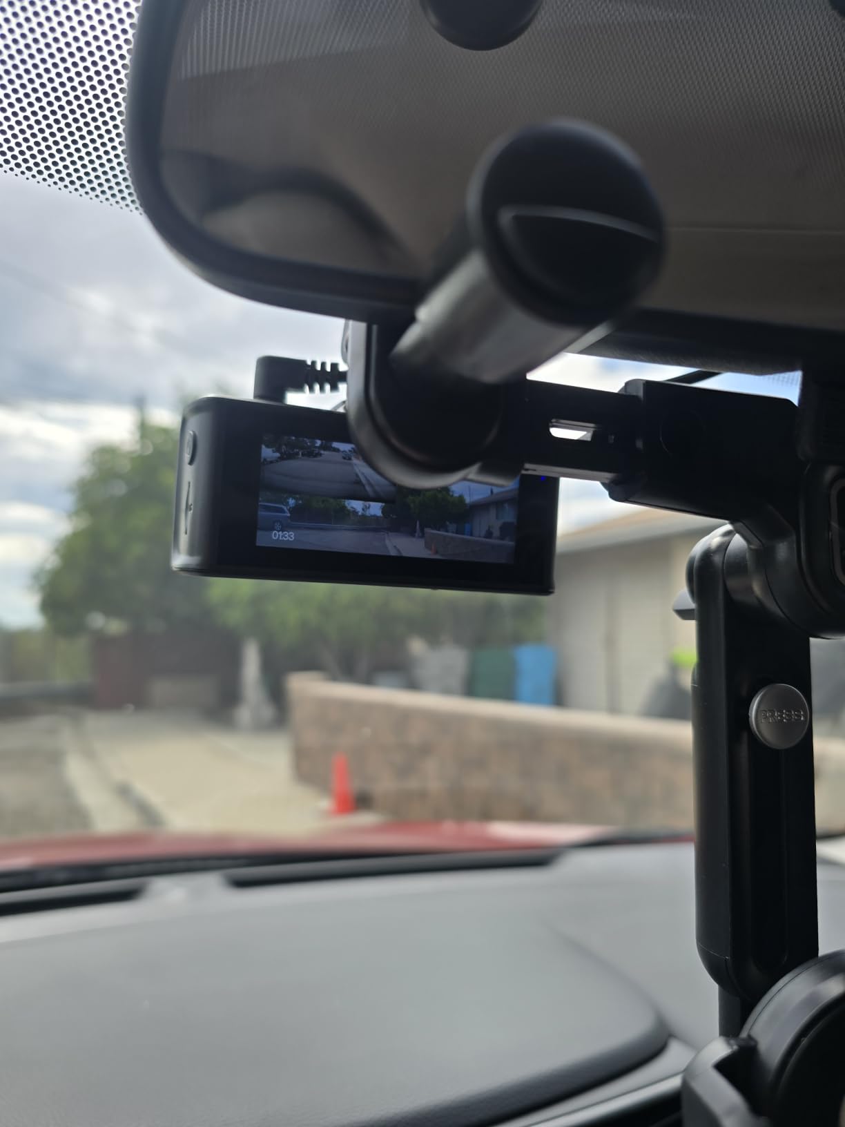 REDTIGER 4K STARVIS 2 Dash Cam Front and Rear, 5GHz WiFi 20MB/s, Free 128GB Card | Voice Control, Touch Screen, GPS, Loop Recording, Parking Mode, Audio Recording, WDR Night Vision, Supercapacitor (F7N Touch) customer photo 2