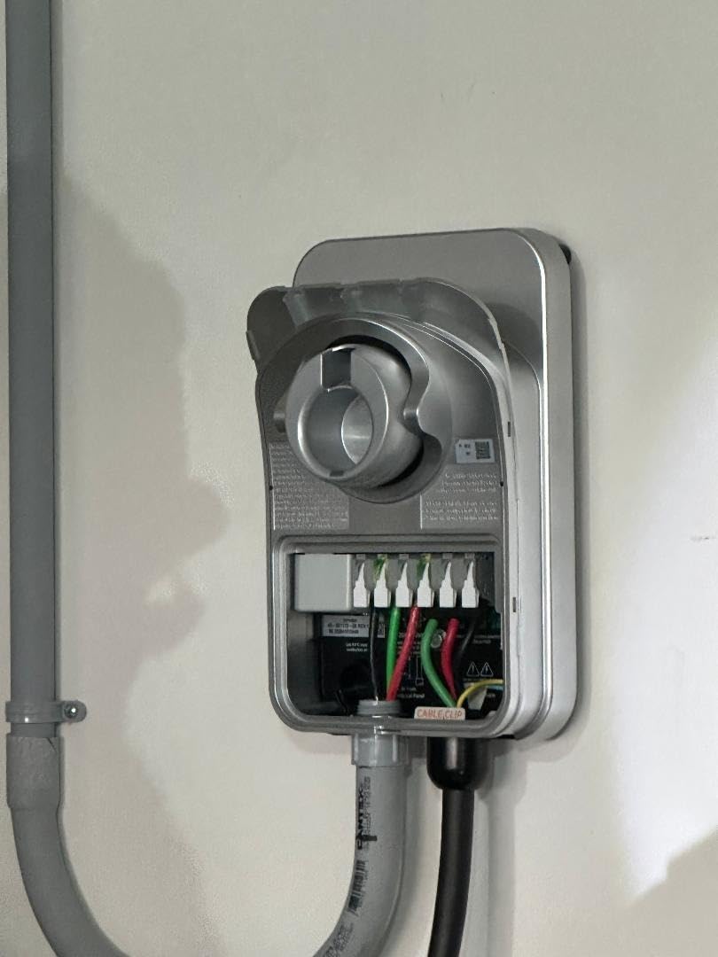 ChargePoint HomeFlex Level 2 EV Charger J1772 - Fast Smart Battery Power Charging at Home for Electric Automobile Vehicles - Hardwired for Electric Car | For Electric Cars, Adds Up to 37 Mi/Hr, WiFi App Control, 23-Ft Cable, Adjustable 16-50A, Indoor/Outdoor Rated, Energy Star customer photo 2