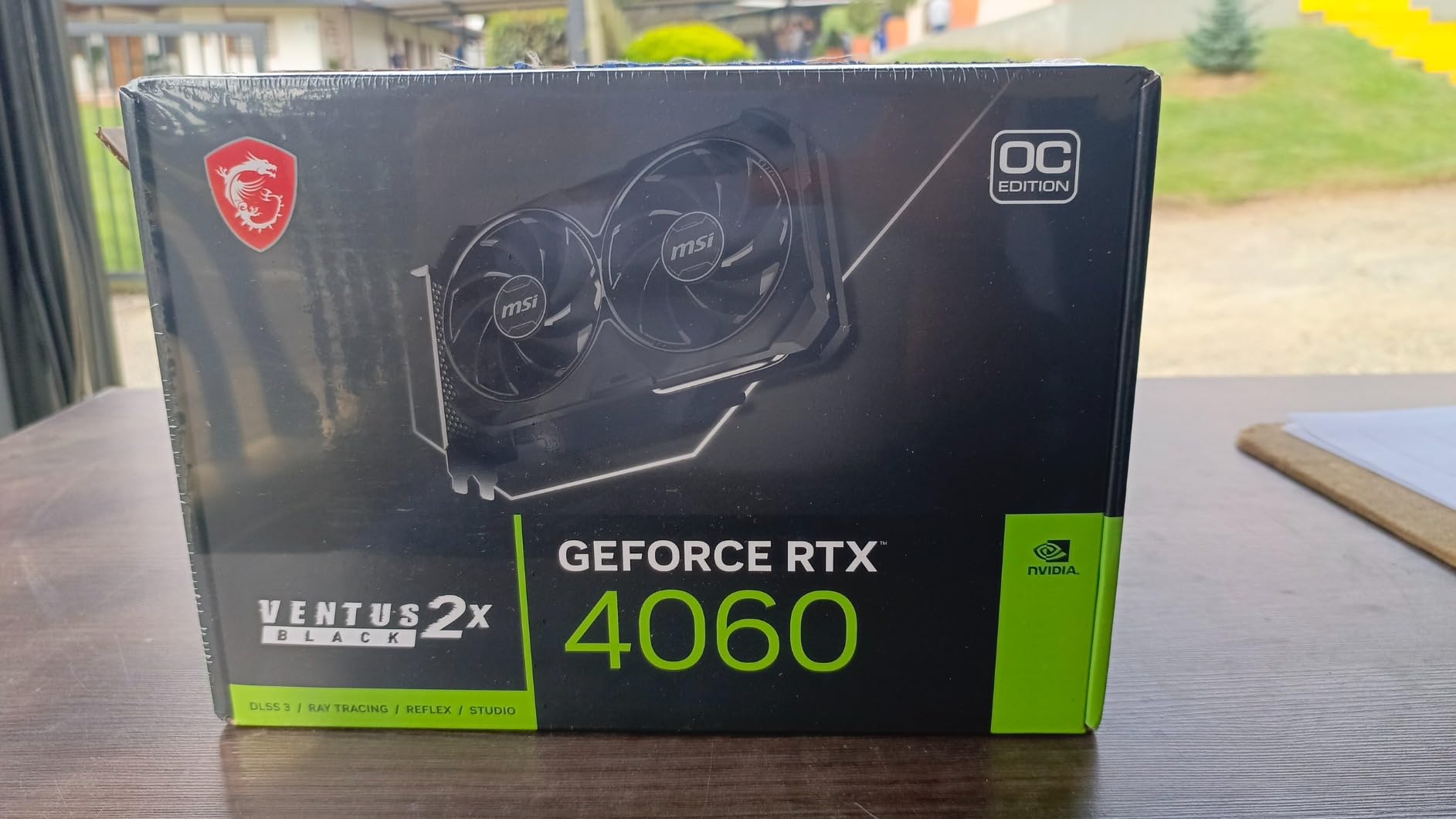 MSI Gaming GeForce RTX 4060 Ventus 2X Black 8G OC Graphics Card customer photo 1