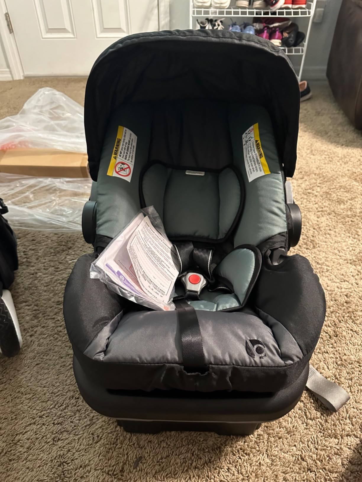 Baby Trend Expedition DLX Jogger Travel System with EZ-Lift Plus Infant Car Seat, Dash Sage customer photo 1