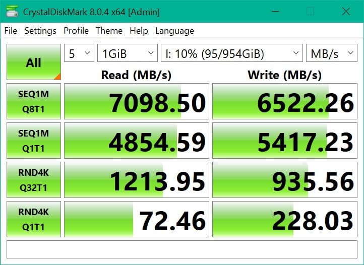 Lexar 4TB NM790 Internal NVMe SSD, 7400/6500 MB/s, M.2 2280, PCIe Gen 4x4 | Compatible w/ PS5, Gamers & Content Creators, PC & Laptops, SLC Cache, Single-Sided Design, LNM790X004T-RNNNU customer photo 2