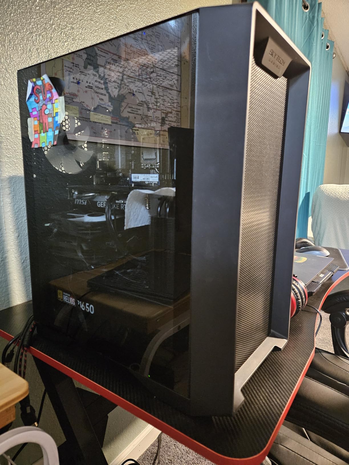 Skytech Gaming Nebula Gaming PC Desktop - Intel Core i5 13400F 2.5 GHz, NVIDIA RTX 4060, 1TB NVME SSD, 16GB DDR4 RAM 3200, 600W Gold PSU, 11AC Wi-Fi, Windows 11 Home 64-bit, Black customer photo 1