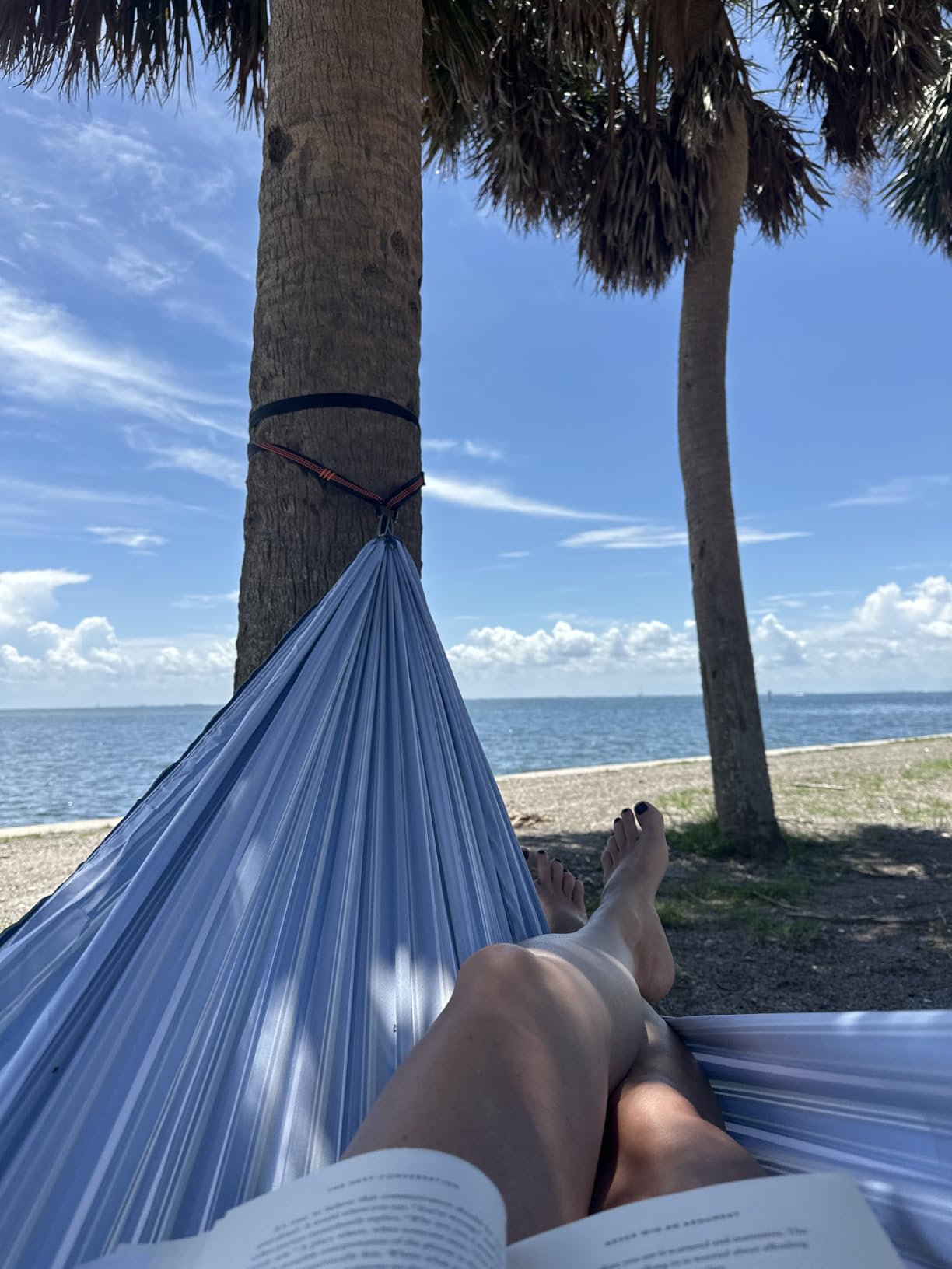 NATUREFUN Ultra-Light Travel Camping Hammock | 300kg Load Capacity,Breathable,Quick-Drying | 2 x Premium Carabiners,2 x Nylon Slings Included | Outdoor Indoor Garden customer photo 2