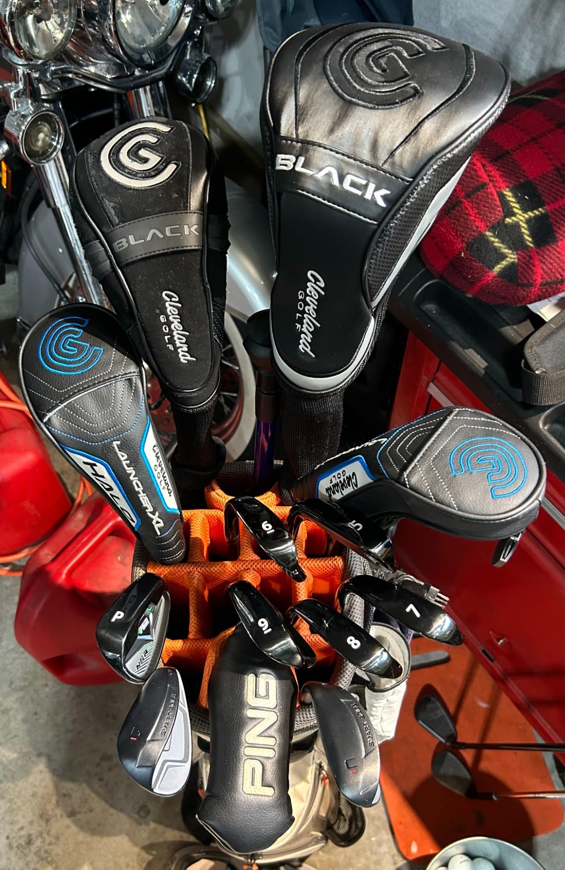 PGM Golf Clubs NSR III Irons Set (5, 6, 7, 8, 9, PW, S) with Graphite Shafts for Right-Handed Golfers - S/R Flex customer photo 1