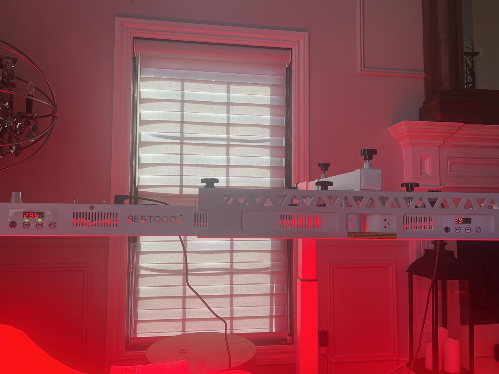 BestQool Red Light Therapy Panel, 4 Wavelengths Full Body Infrared Light Therapy, 300 Elite Grade Dual Chip LEDs, FSA-HSA Red Light Device at Home, Ideal for Body, Face. Modular Design. customer photo 1