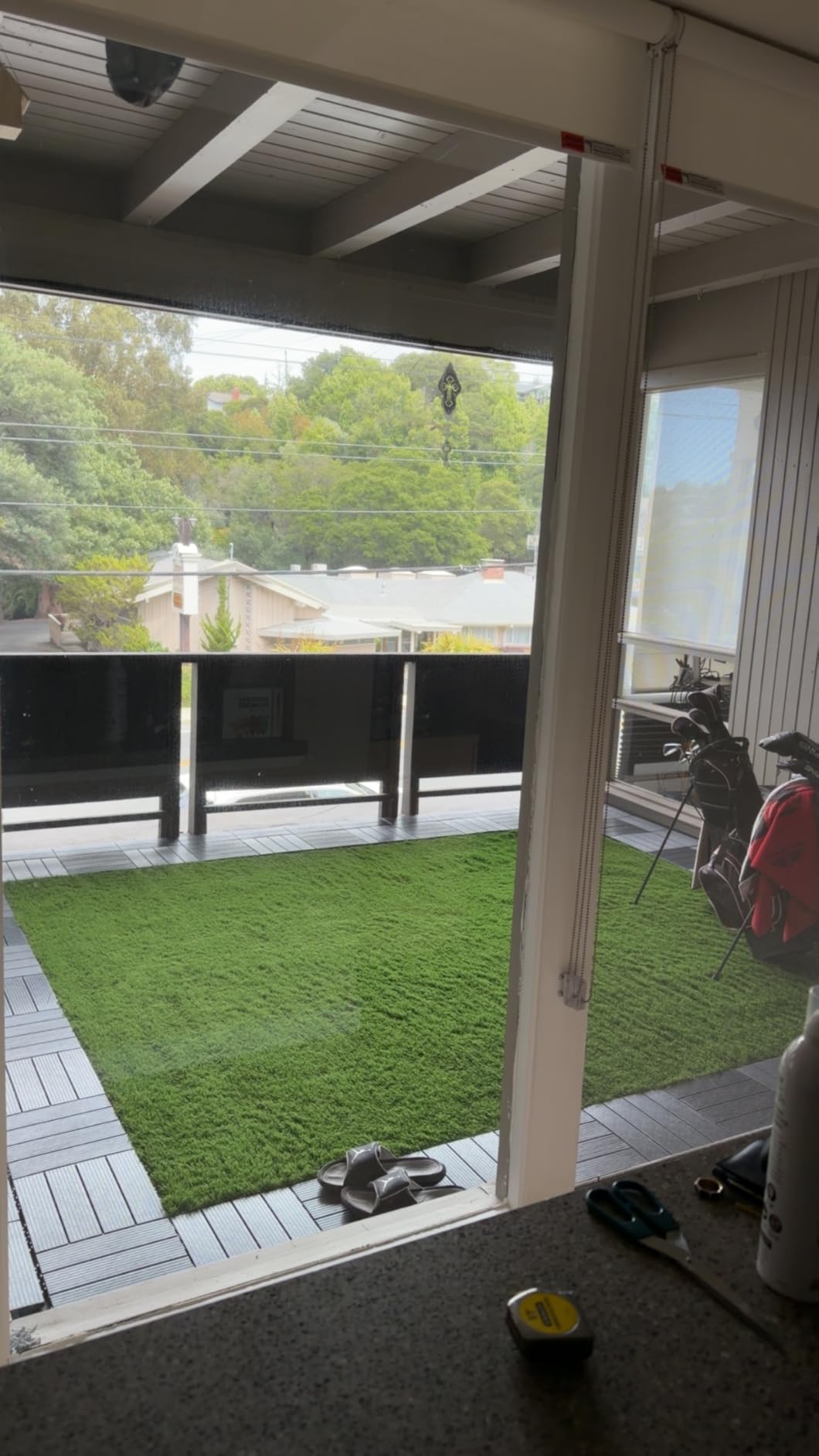Petgrow Luxurious Artificial Grass 1.77 Inch Ultrathick Turf 7 X 15 Feet | SGS Report,Custom Size ,With Drainage Holes Indoor Outdoor Dog Pee Fake Faux Grass,Garden Landscape Patio Synthetic Grass Rug customer photo 1