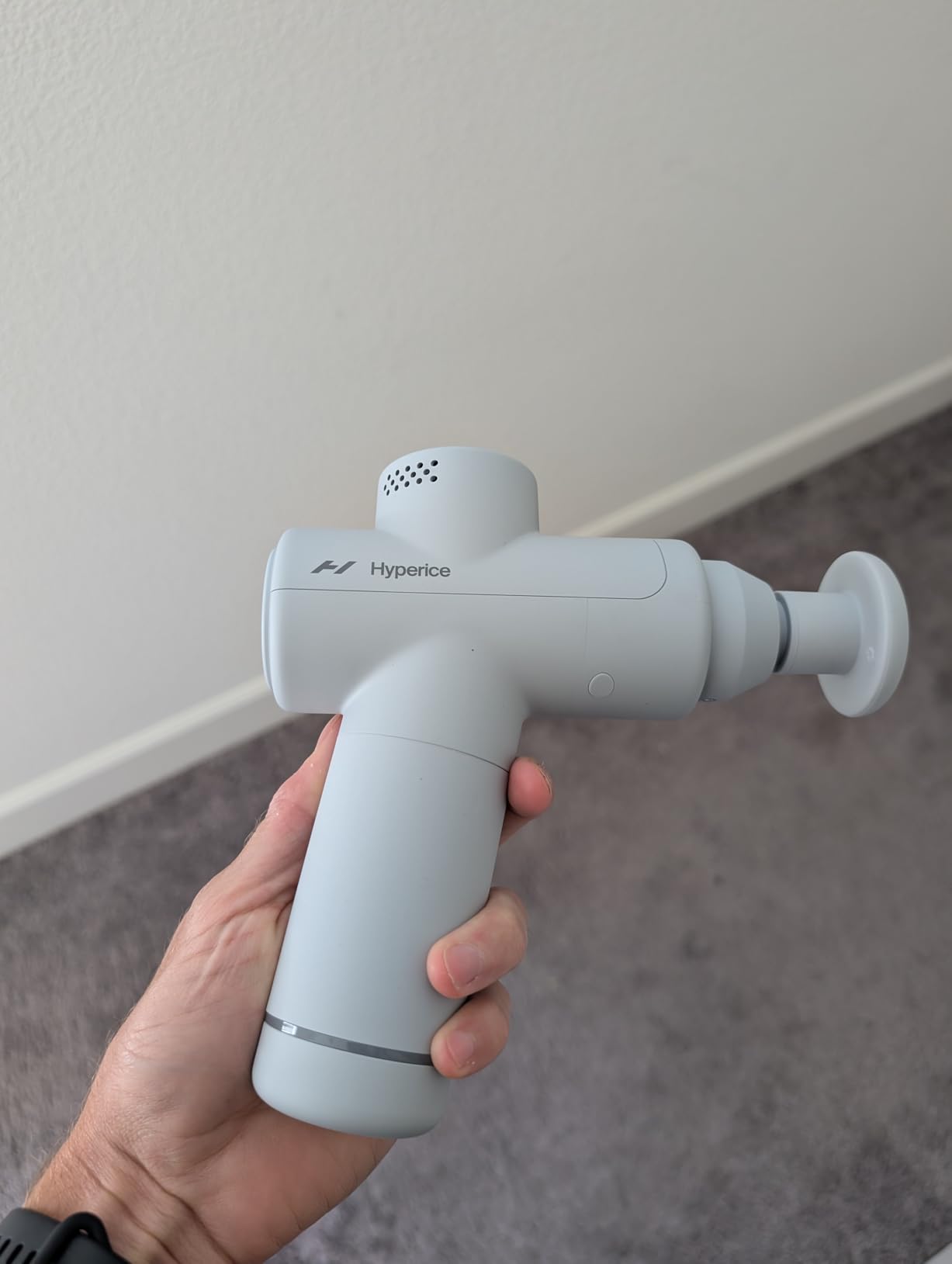 Hyperice Hypervolt Go 2 Handheld Percussion Massage Gun Deep Muscle Tissue customer photo 2
