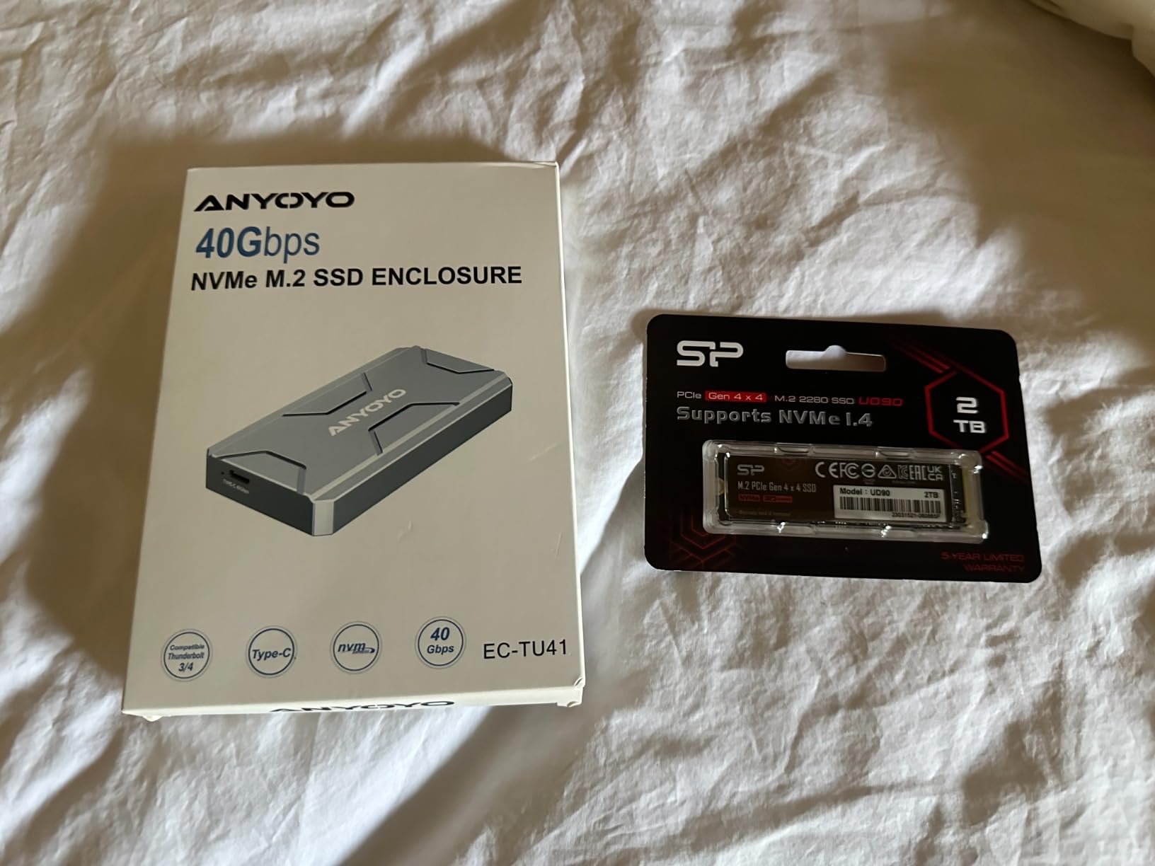 Silicon Power 2TB UD90 2230 NVMe 4.0 Gen4 PCIe M.2 SSD R/W up to 5,000/3,200MB/s Solid State Drive Compatible with Steam Deck (SU02KGBP44UD9007MM) customer photo 2