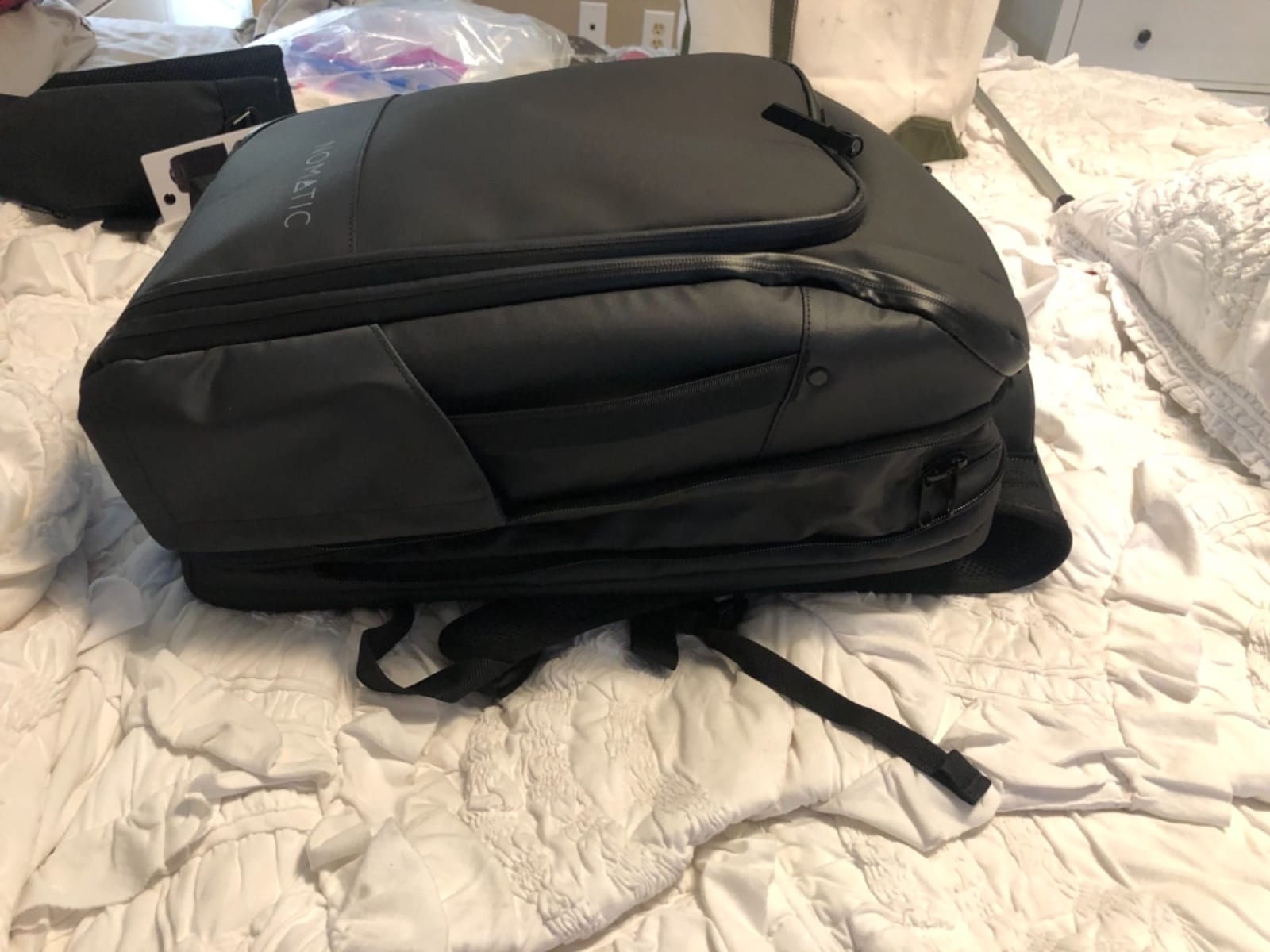 NOMATIC Travel Pack - Mens Travel Backpack - Expandable to 30L - Water Resistant Daypack - TSA-Ready - 16 Laptop customer photo 1