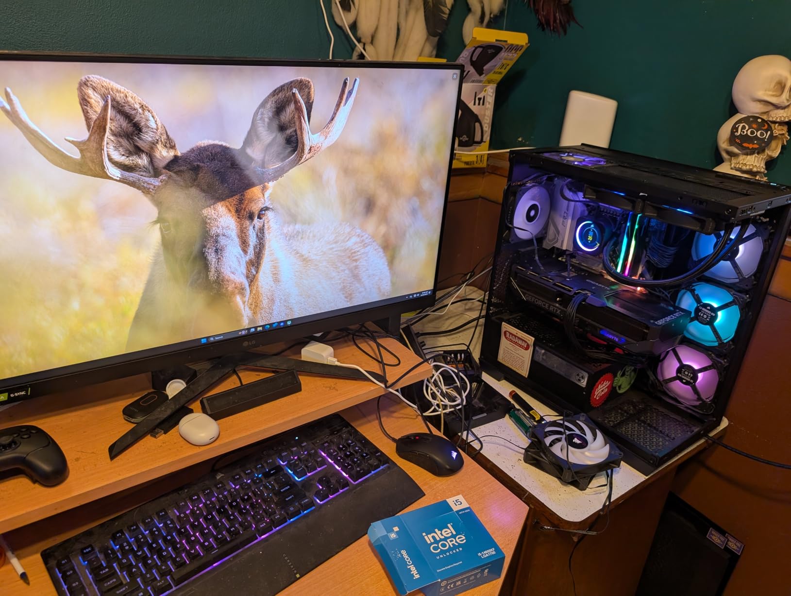 Intel Core i5-14600KF New Gaming Desktop Processor 14 cores (6 P-cores + 8 E-cores) - Unlocked customer photo 1