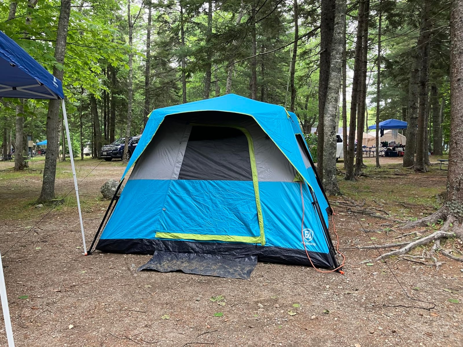 EVER ADVANCED 6 Person Camping Tent, Blackout Design Tent for Camping Instant Cabin Tents for Family with Rainfly, 60s Easy Setup, Water-Resistant customer photo 1
