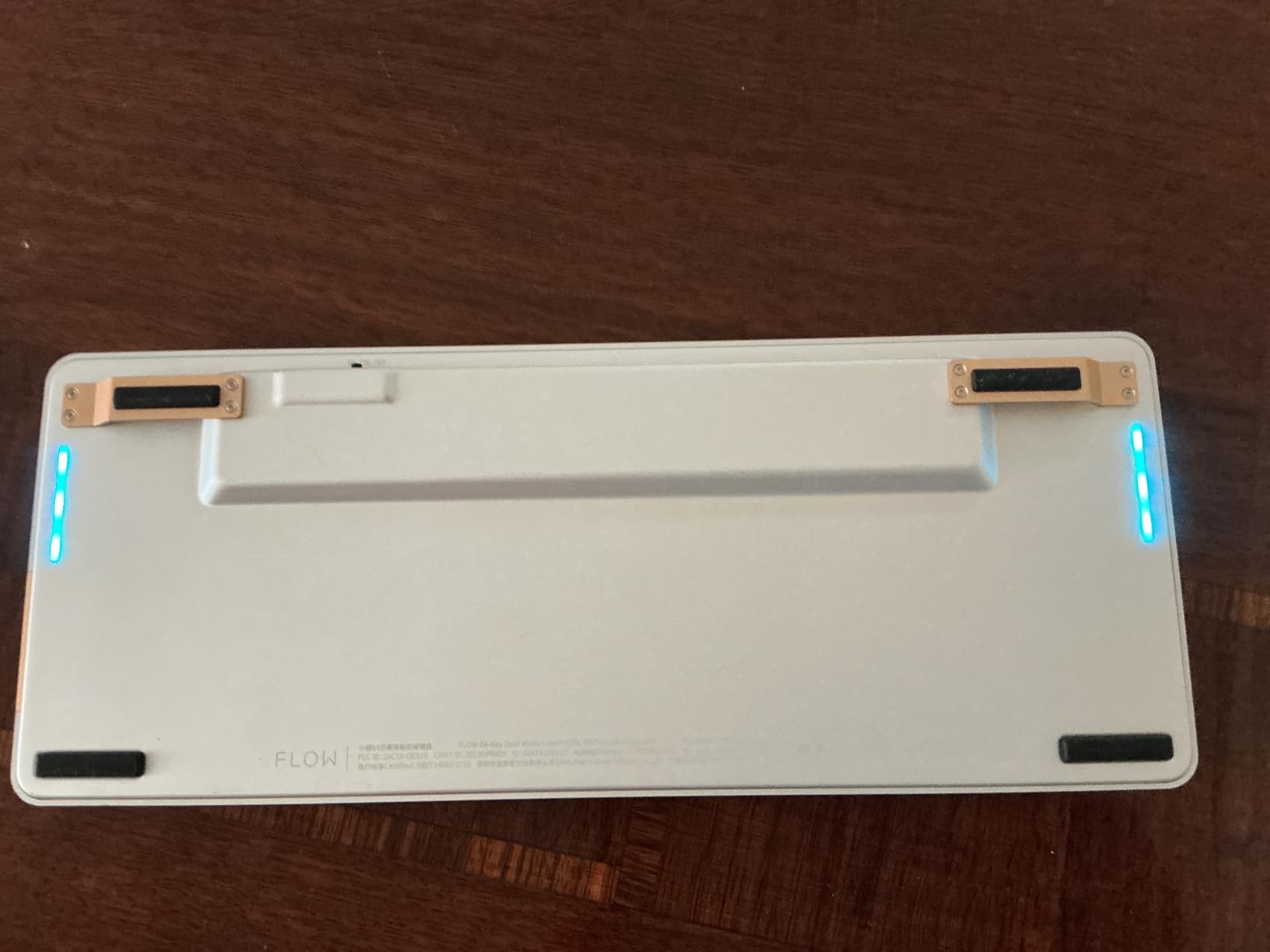 Lofree Flow84 Low Profile Mechanical Keyboard, 75 Percent Rechargeable Wireless, Bluetooth and Wired for Windows/Mac, White Ghost Linear Switches customer photo 1