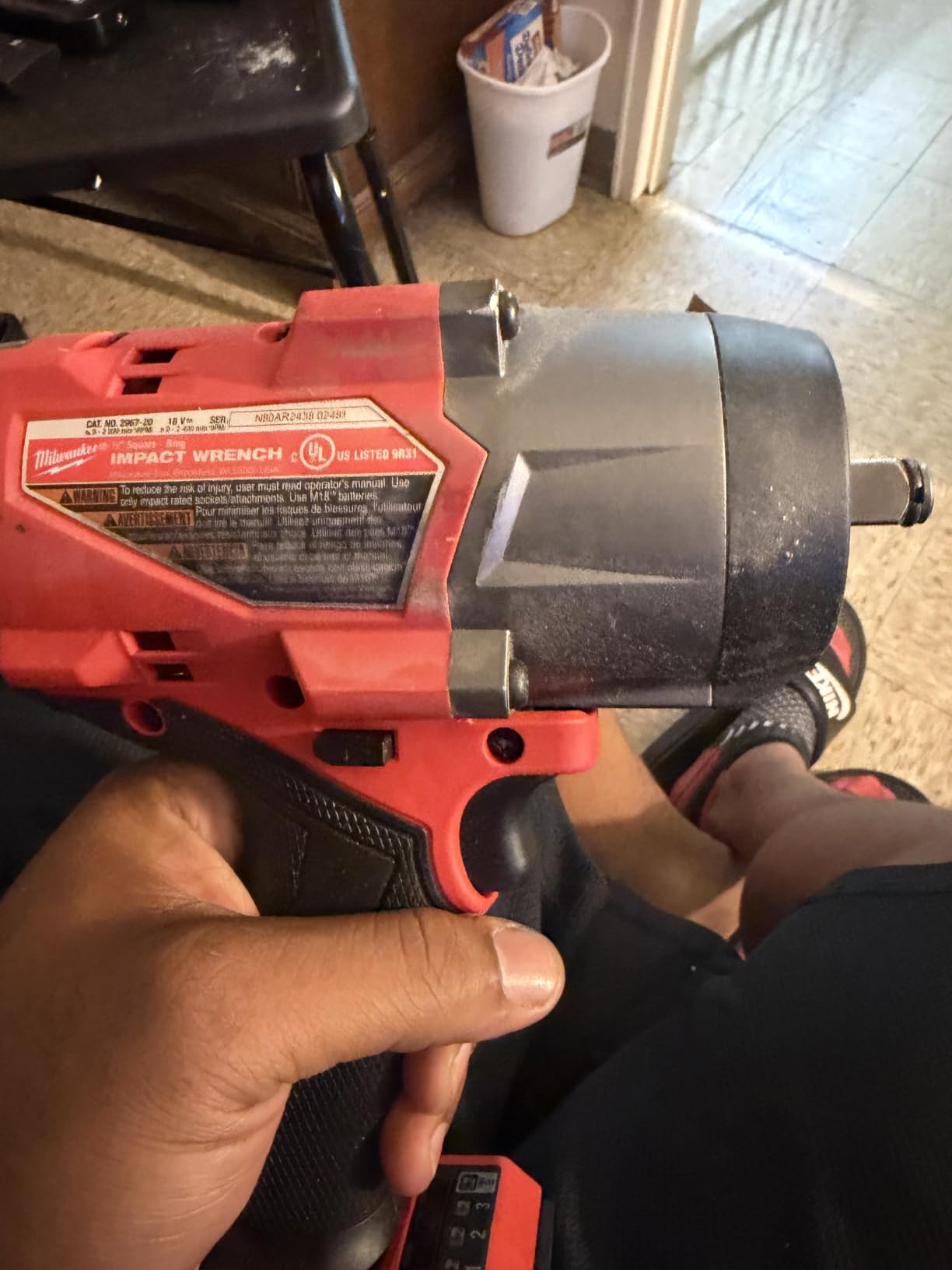Milwaukee Electric - M18 Fuel 1/2 HIGH Torque Impact Wrench W/FRICTI customer photo 1