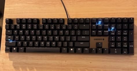 Cherry KC 200 MX Wired Mechanical Office Keyboard MX2A Brown Switches, Modern Design, Aluminum Surface, USB-A Connection, Full Size Keyboard, Tactile Switch customer photo 1