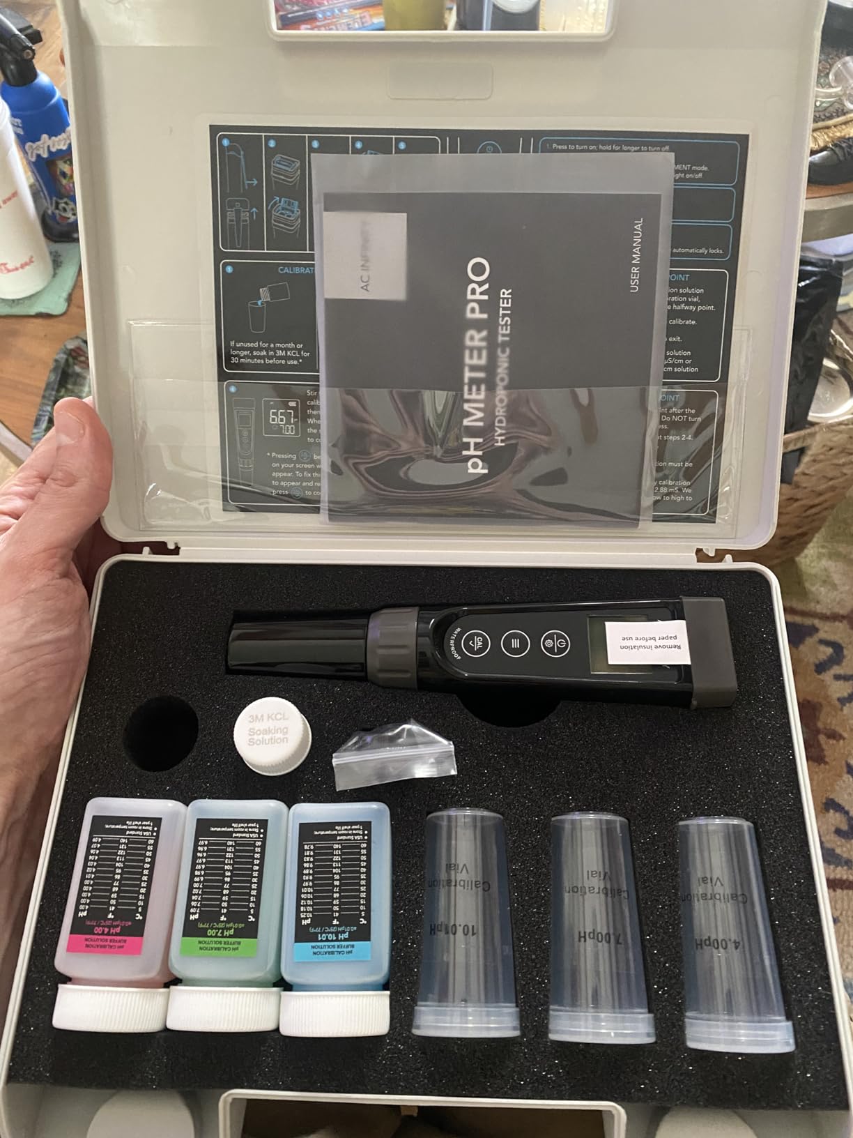 AC Infinity pH Meter PRO Kit, High Precision Digital pH Pen with ±0.01 pH Accuracy & Interchangeable Probe customer photo 1