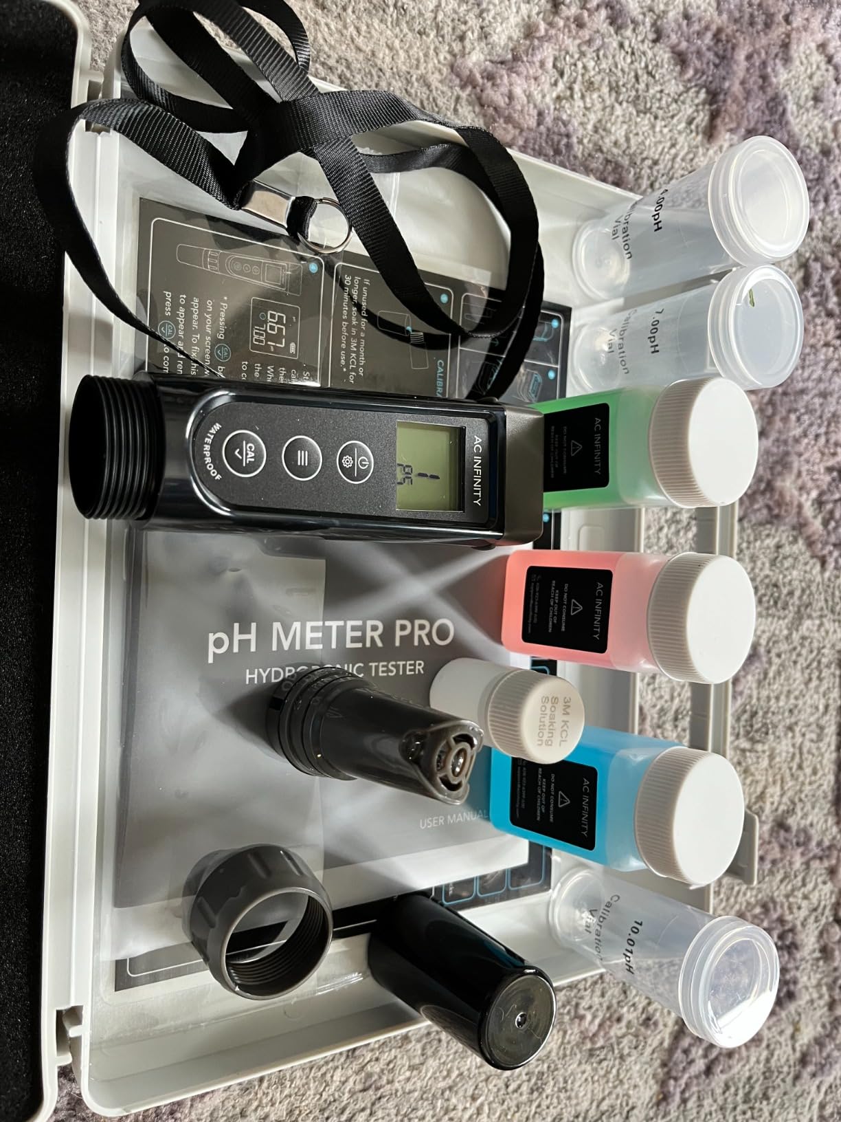 AC Infinity pH Meter PRO Kit, High Precision Digital pH Pen with ±0.01 pH Accuracy & Interchangeable Probe customer photo 2