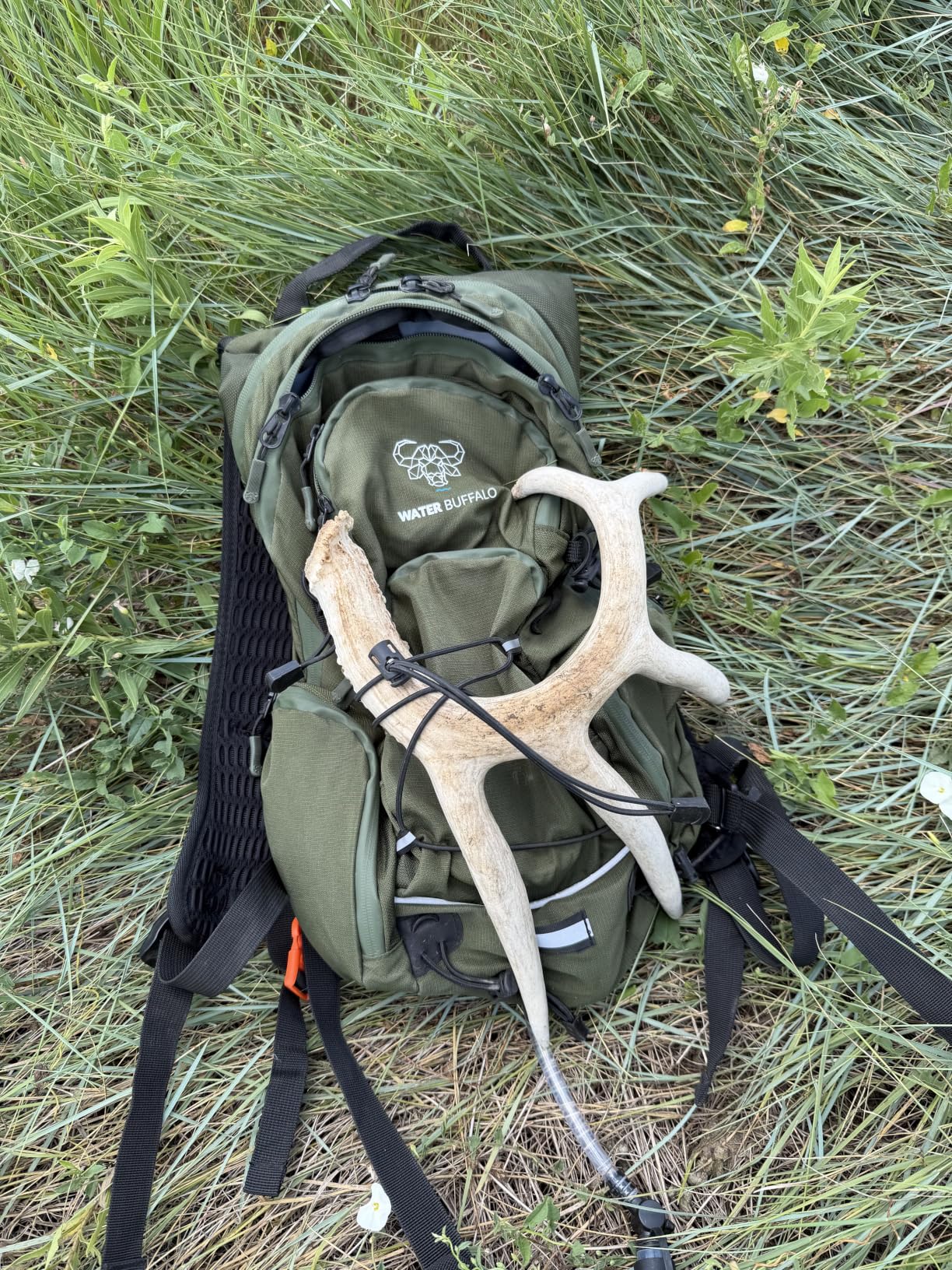 Water Buffalo Sherpa 22L Hiking Hydration Backpack, 2L Bladder - Hiking Backpack with Water Bladder, Waterproof Zippers, Phone Compartment, Trekking Pole Holders, Padded Straps customer photo 1