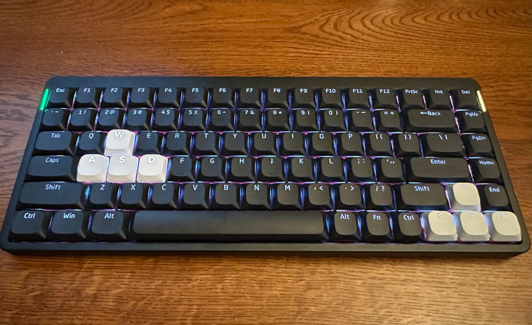 NuPhy Air75 V2 Portable 75% Low Profile Wireless Mechanical Keyboard, Bluetooth/2.4G/USB-C RGB, Gateron Cowberry Switch customer photo 1