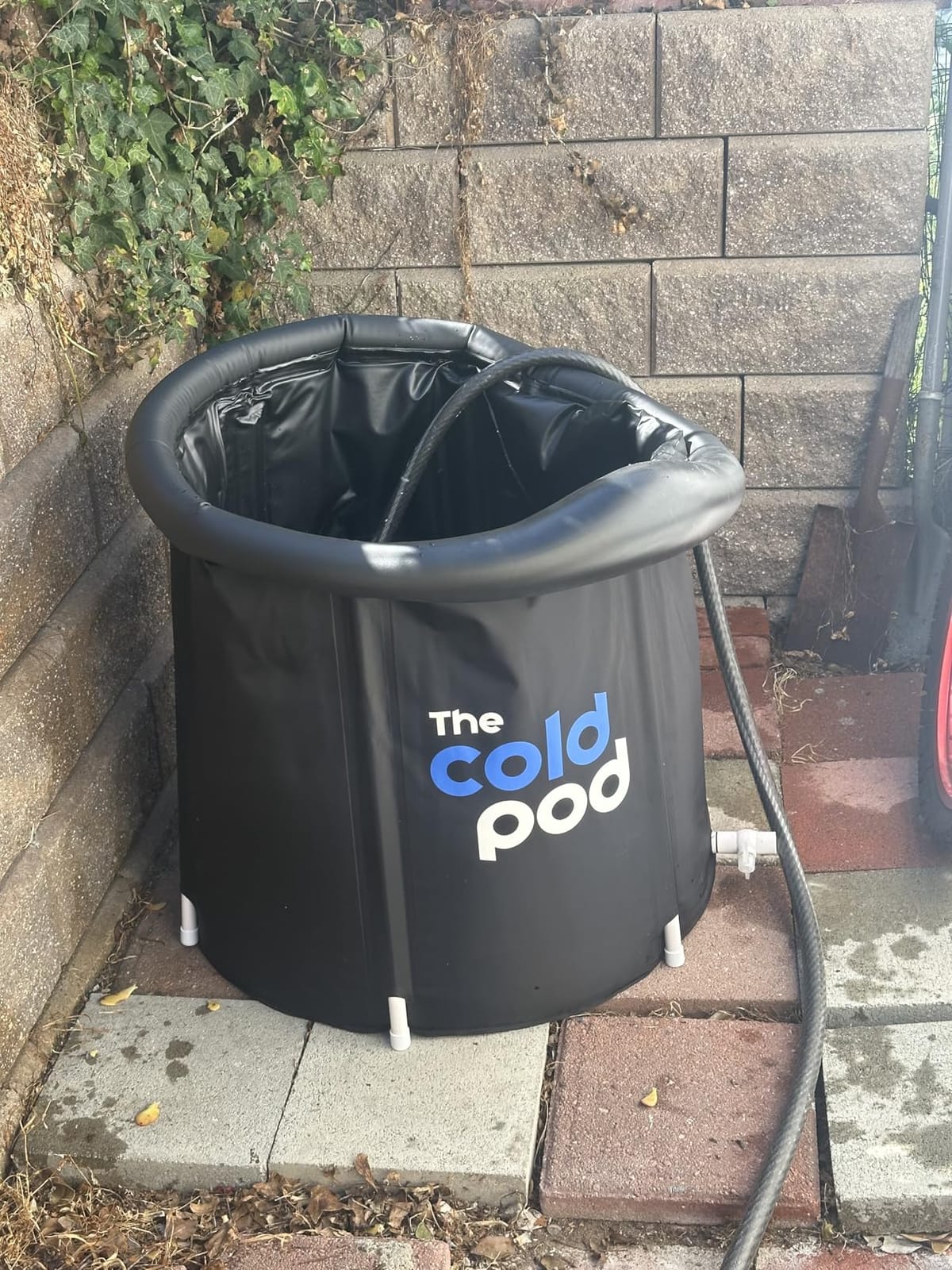 The Cold Pod Ice Bath Tub for Athletes with Cover: 88 Gallons Cold Plunge Tub for Recovery, Multiple Layered Portable Ice Bath Plunge Pool customer photo 1