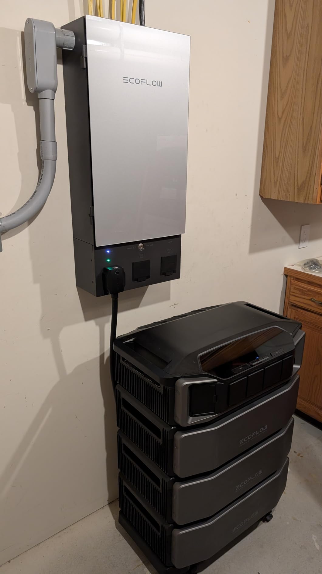 EF ECOFLOW DELTA Pro Ultra 6144Wh Power Station, 120/240V 7200W AC Output, Lifepo4 Home Battery Backup Expandable to 90kWh, 2H to Full Charge, Solar Generator for Home Use, Emergency, Camping, RV customer photo 1