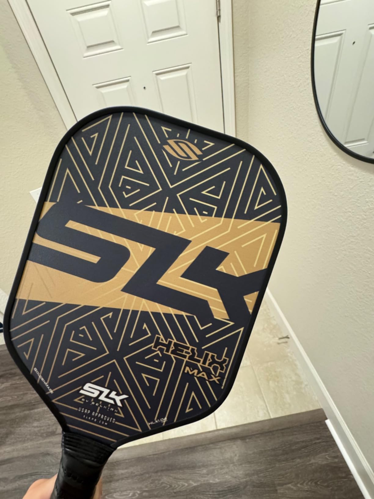 Selkirk Sport SLK Helix Pro Pickleball Paddles - Carbon Fiber & Fiberglass - Beginner-Friendly with Large Sweet Spot customer photo 2