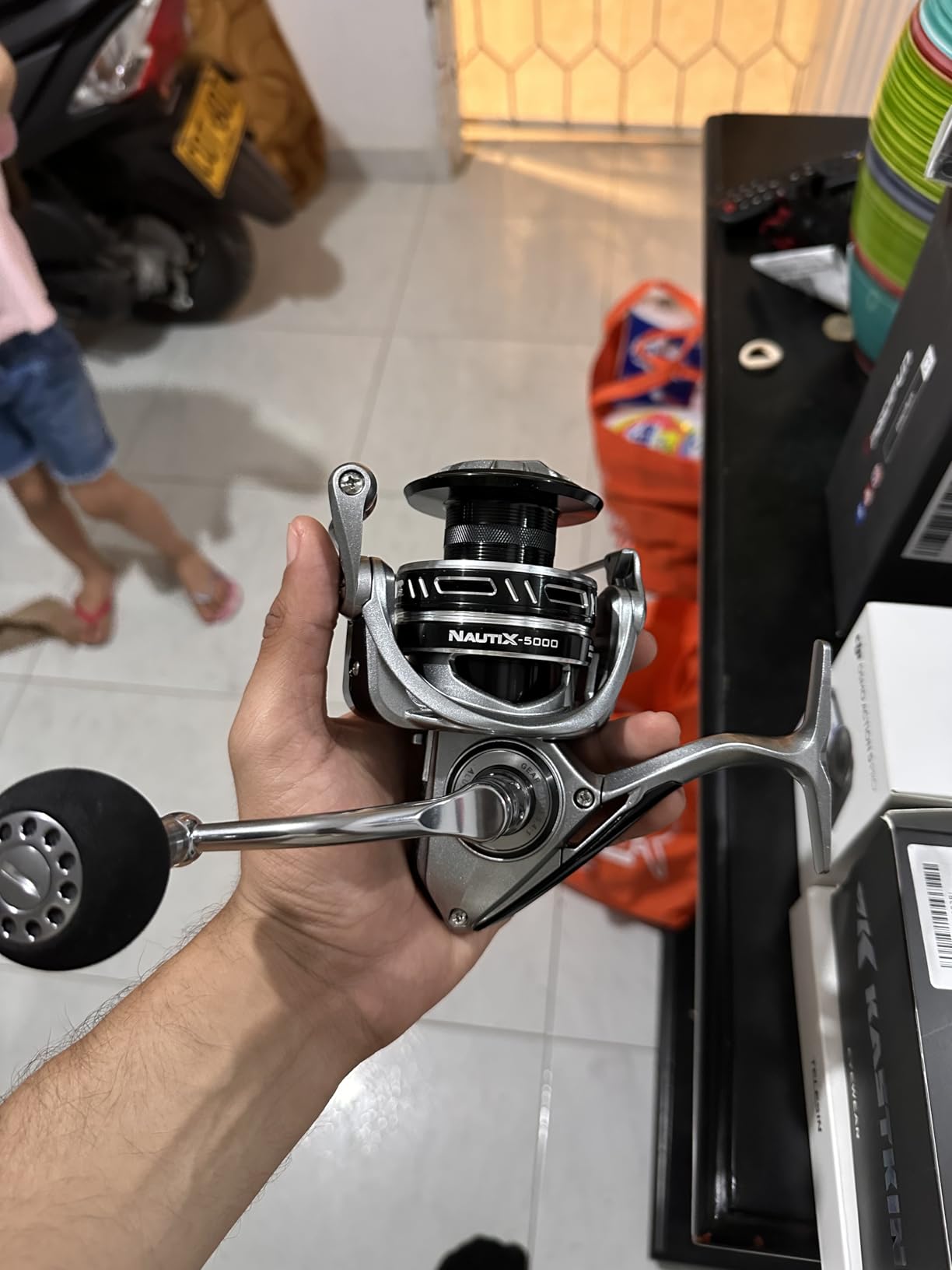 Piscifun NautiX Spinning Reel, Aluminum Body, 33lb Max Drag | CNC Aluminum Gear, 8+1 Sealed BB, 6.0:1/5.4:1 Gear Ratio, Smooth Retrieve Freshwater/Saltwater Fishing customer photo 1