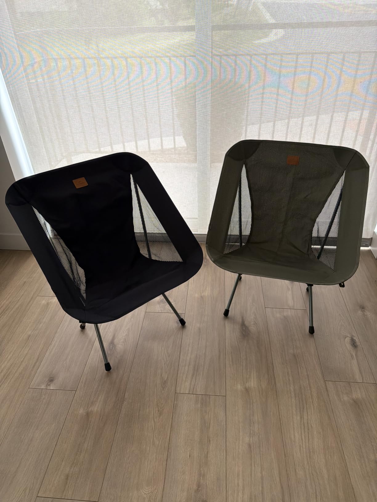Naturehike YL08 Ultralight Camping Chair - Only 2.12 LBS, Anti-Sinking Feet, Portable Lightweight Backpacking Chair, Breathable Side Mesh, Quick-Setup Shock-Cord Foldable Frame customer photo 1