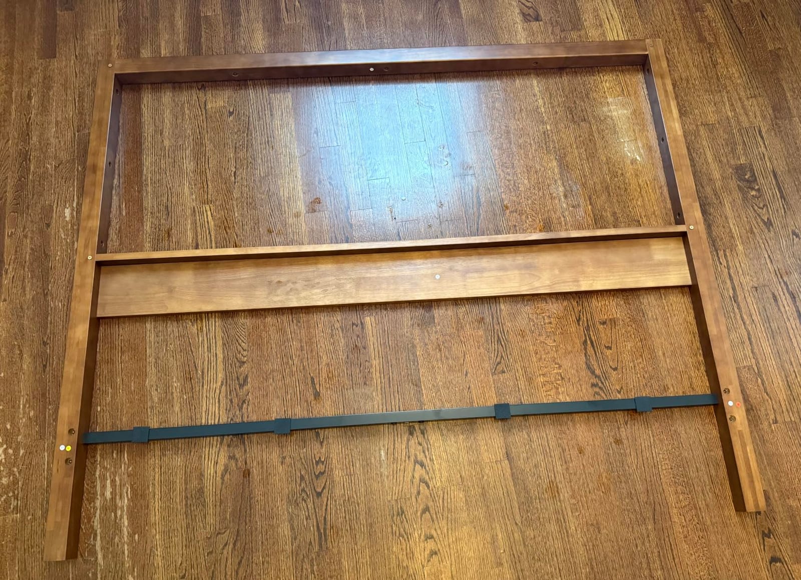 Jocisland Queen Bed Frame Solid Wood, 50