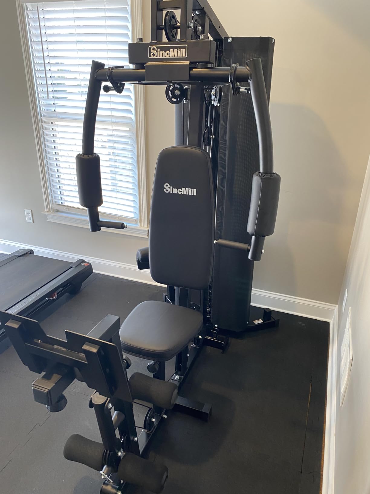 SincMill Home Gym Multifunctional Full Body Workout Equipment for Home Exercise Fitness customer photo 2