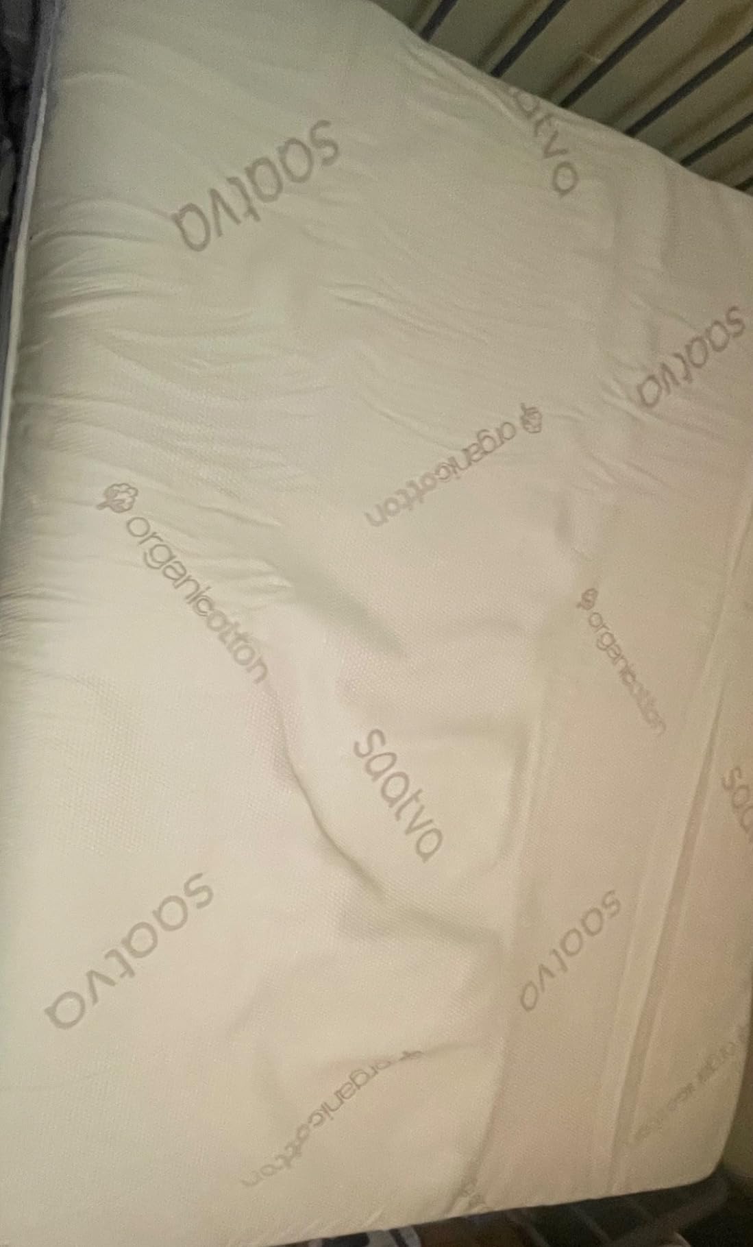 Saatva Natural Latex Premium Mattress Topper, 1.5 Inch Hypoallergenic Foam - Made with Natural Latex Foam, Breathable Comfort and Durable, Responsive Support, Queen Size customer photo 2