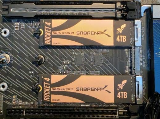 Rocket 4 1TB NVMe SSD PCIe Gen4 M.2 2280 Internal Solid State Drive Up to 7450MB/s Read 6100MB/s Write for PS5 Desktop Laptop Gaming High-Speed Storage Low Heat (SB-RKT4L-1TB) customer photo 2
