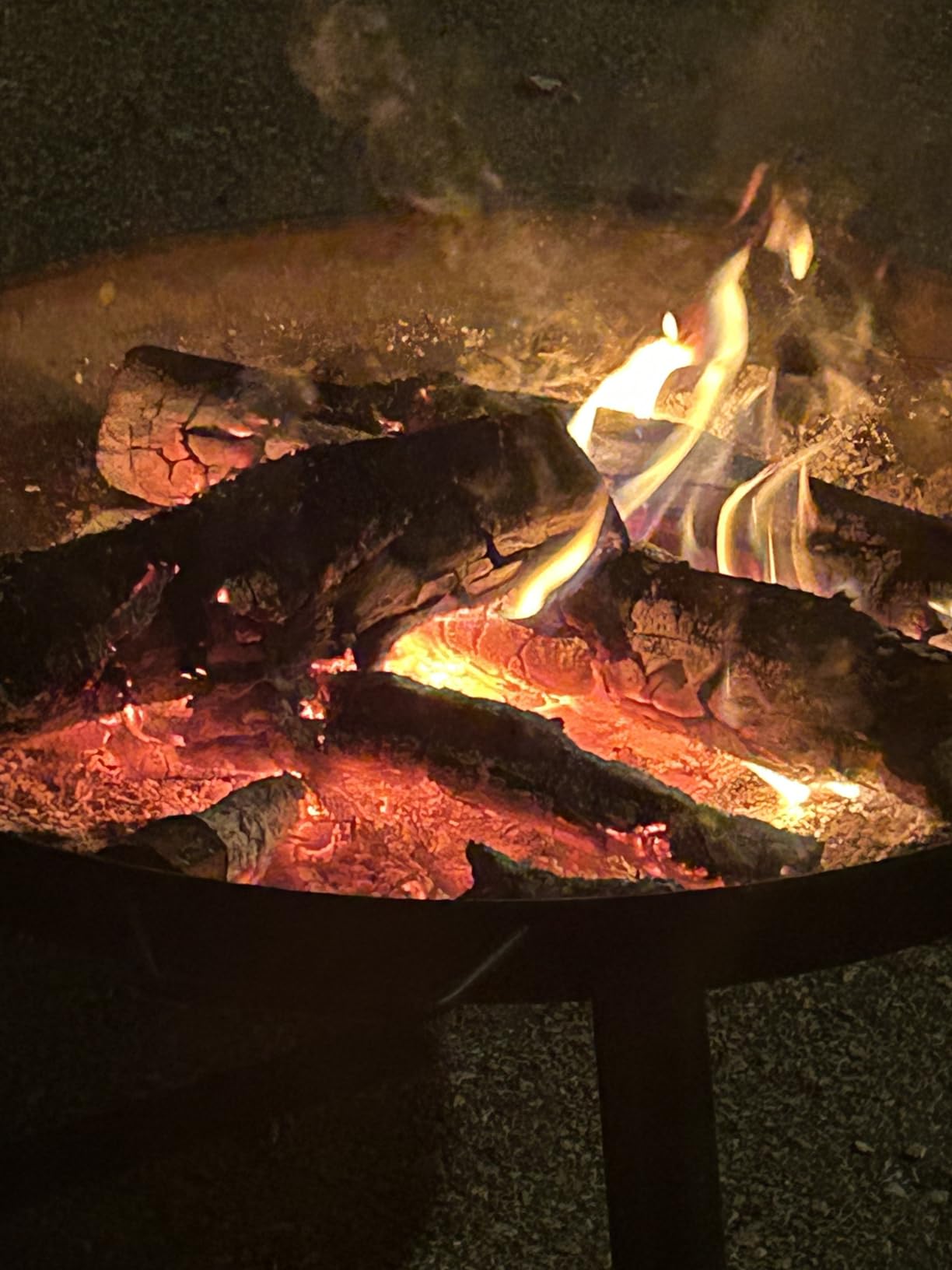 GasOne 23 in Outdoor - Wood Burning Fire Pit - Durable Alloy Steel Fire Pits for Outside - Small Fire Pit for Backyard, Porch, Deck, Camping, BBQ customer photo 2