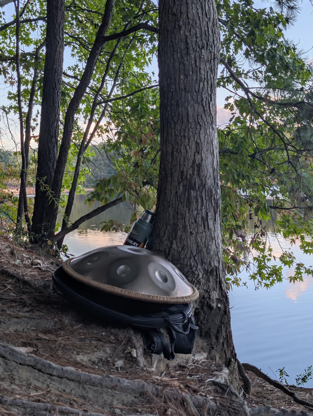Handpan Drum 22 Inches D Minor Kurd, 432Hz 10 Notes Hand Drum Instrument, Premium Steel Drum, Handpan Instrument for Adults (Gold) customer photo 2