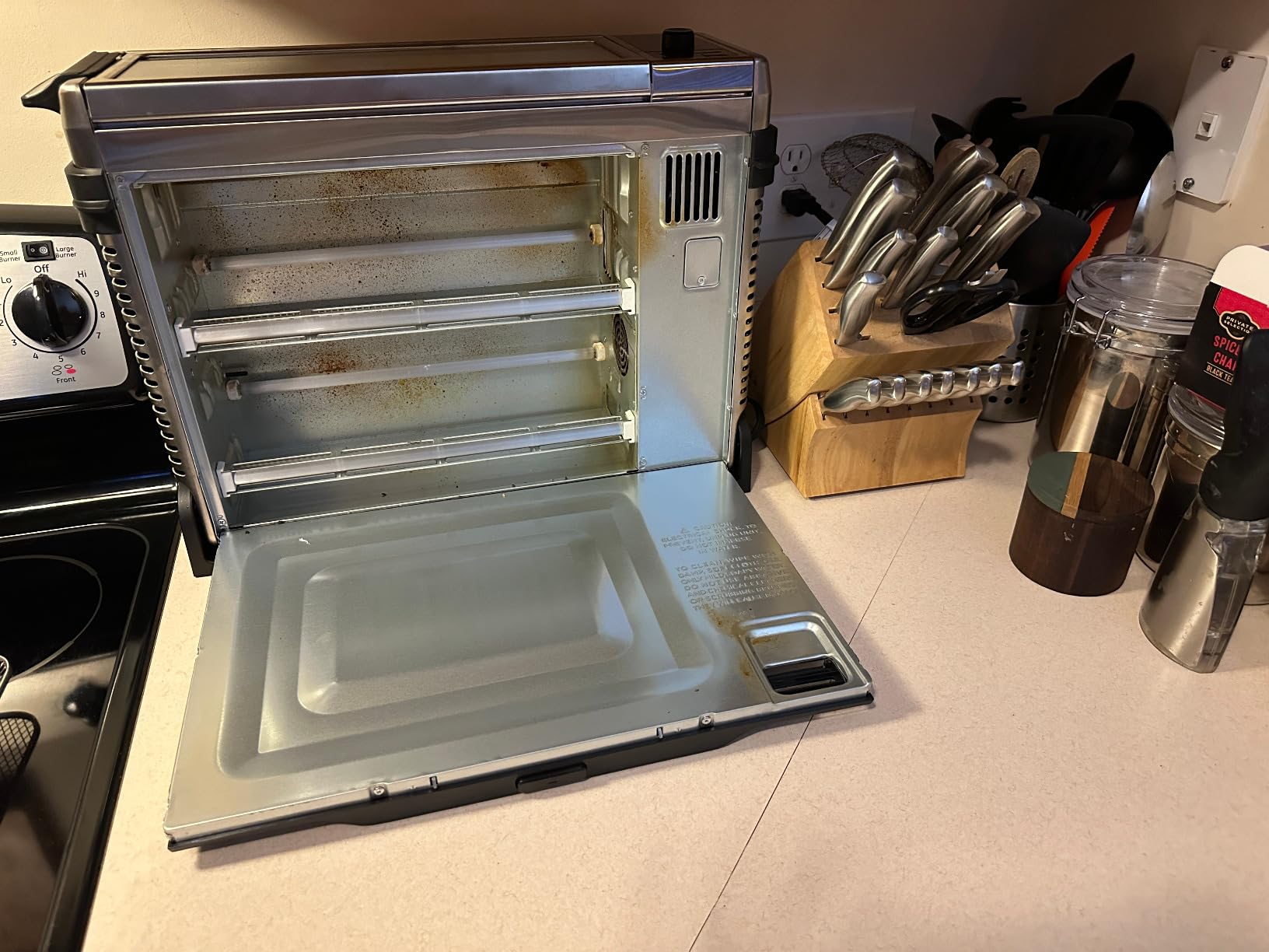 Ninja Flip Toaster Oven & Air Fryer, 8-in-1, Stainless Steel, SP151 | Air fry, bake, broil, toast, bagel, dehydrate, reheat, 1800W, Flip up & away, XL capacity customer photo 2