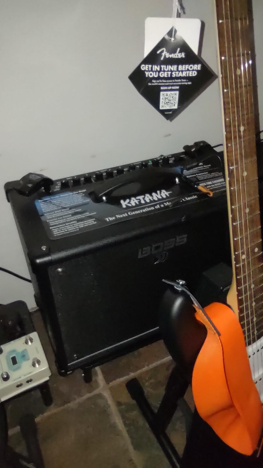 BOSS Katana-50 Gen 3 Guitar Amplifier, 50-Watt Combo Amp | Custom 12-Inch Speaker, Evolved Tube Logic Sound, 12 Amp Characters, Onboard BOSS Effects, Advanced Connectivity customer photo 1