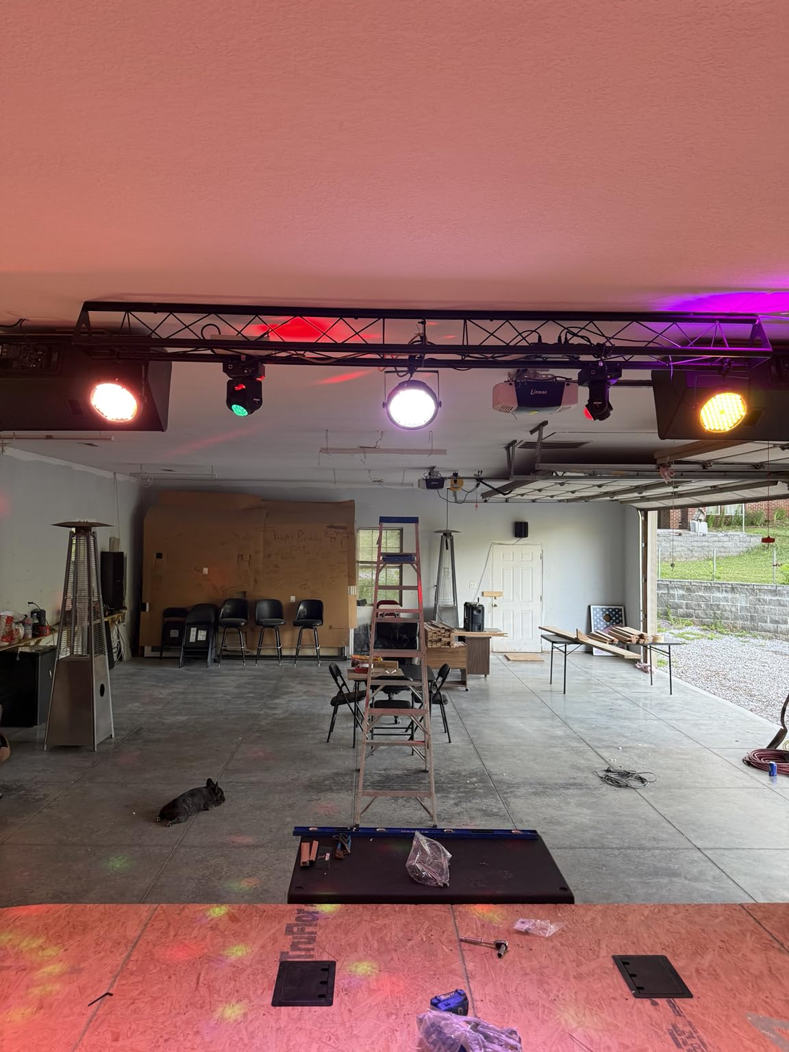 BETOPPER Stage Lighting 120W Par Light RGBW 4-in-1 Stage Lights, DJ Light DMX for Concert and Events,4 Packs customer photo 1