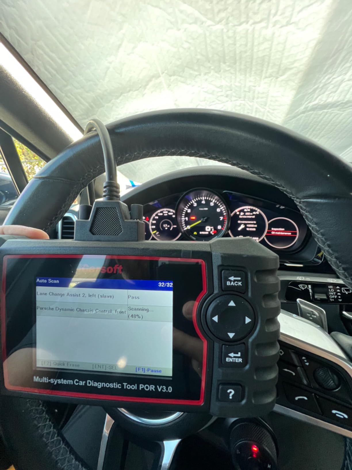Bidirectional Diagnostic Tool for Porsche/Cayenne, iCarsoft POR V3.0 All System OBD2 Scanner, 26 Resets +12 Extra Services Battery Registration Code Reader for Porsche, Support CAN-FD, Free Update customer photo 1