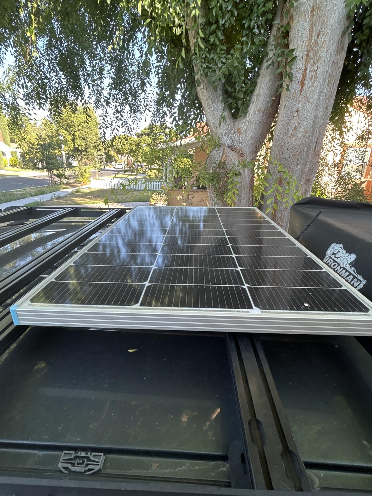 Renogy 100W Solar Panel N-Type, 12V 100 Watt Solar Panel 16BB 25% High-Efficiency, N-Type Solar Panels for RV Marine Boat Trailer Camper Rooftop Farm and Other Off-Grid System customer photo 1