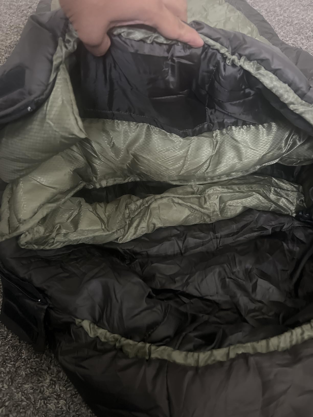 Coleman North Rim 0°F Sleeping Bag, Cold-Weather Mummy Sleep Sack with No-Snag Zipper & Adjustable Hood for Warmth & Ventilation, Camping Sleeping Bag customer photo 1