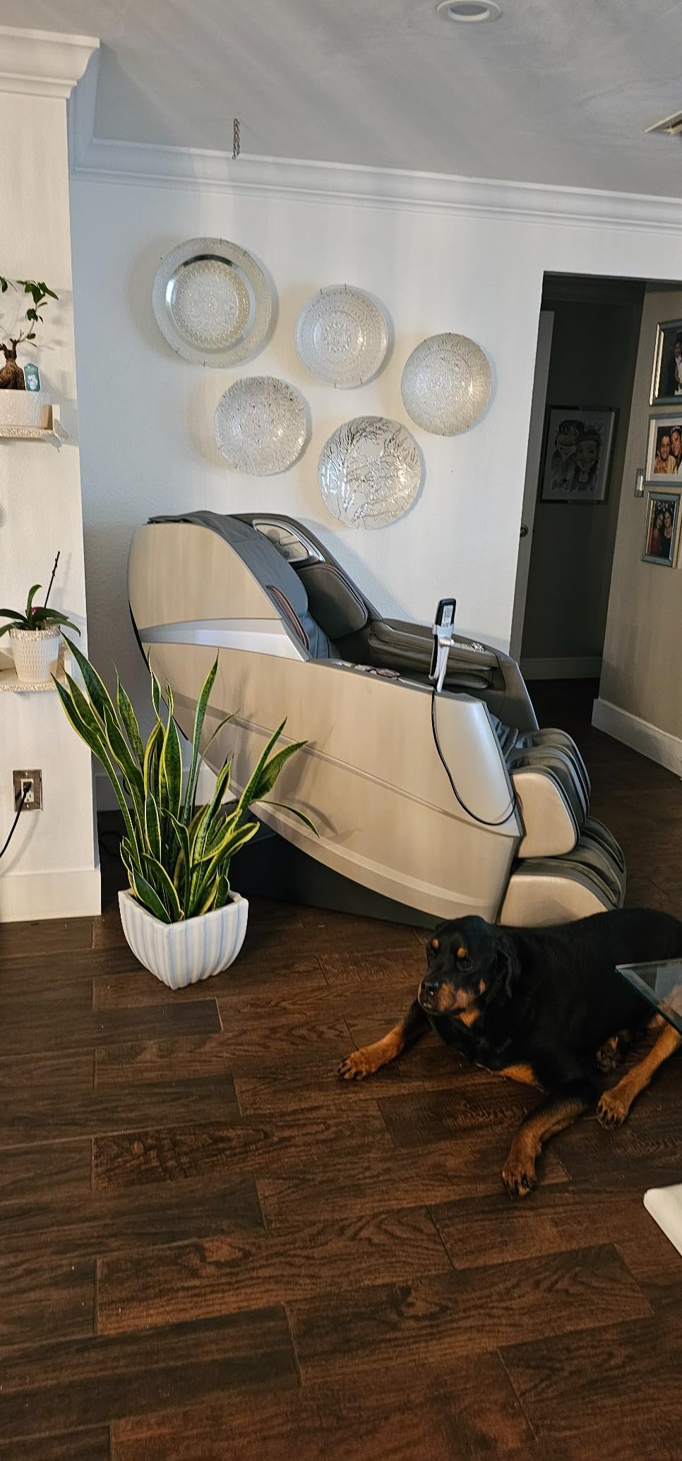 HealthRelife 4D Massage Chair Full Body Zero Gravity Recliner - 55