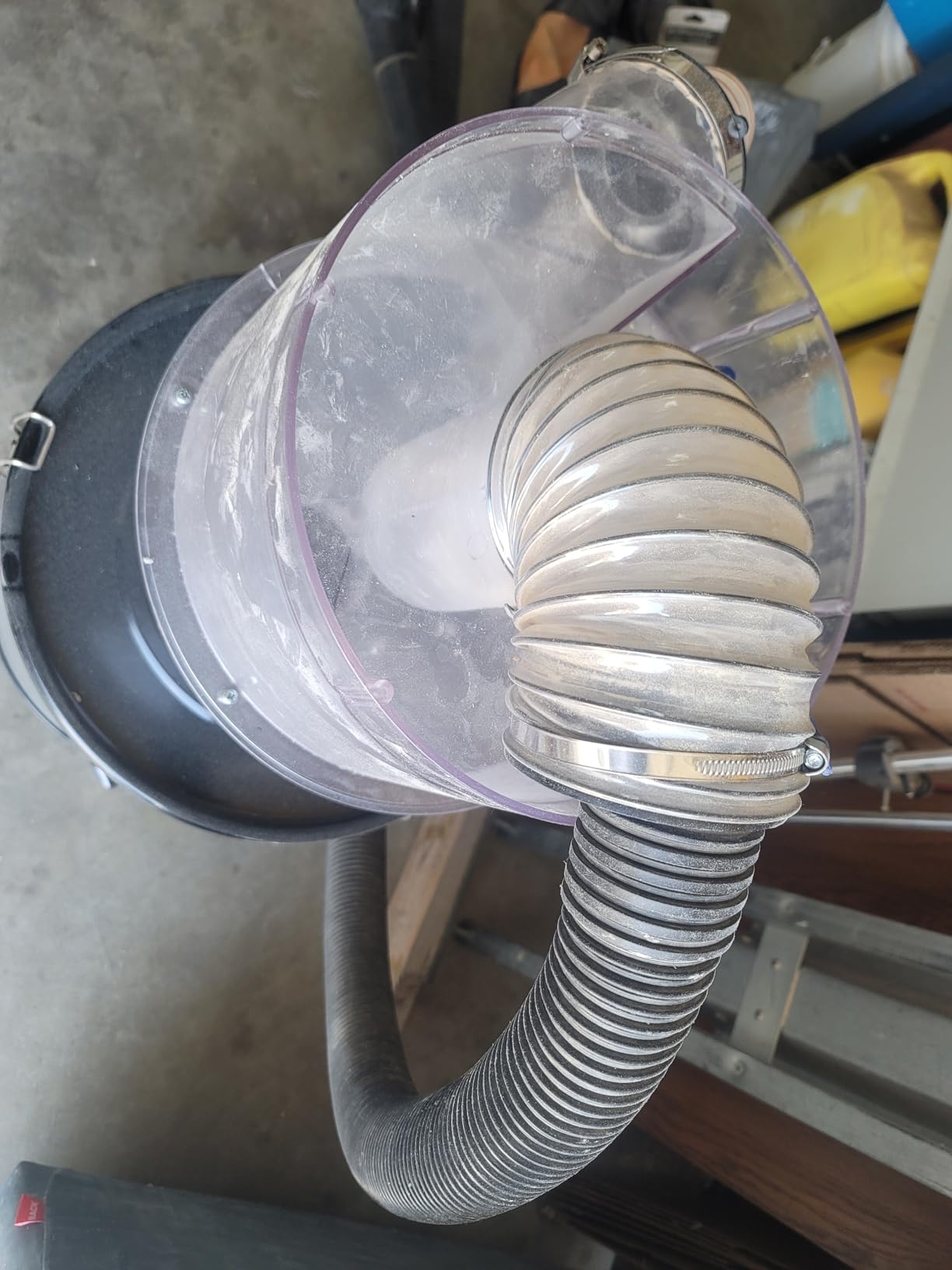 VEVOR Cyclone Dust Separator with Metal Tank, 4
