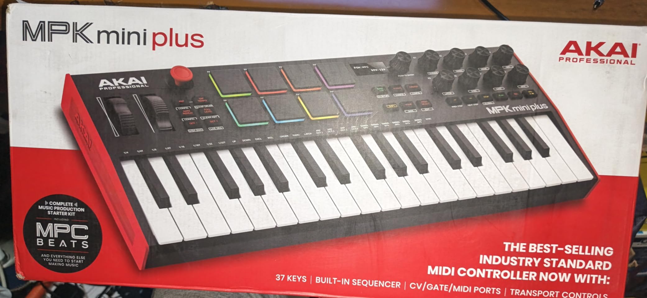 Akai Professional MPK Mini Plus 37-Key USB MIDI Keyboard Controller customer photo 2