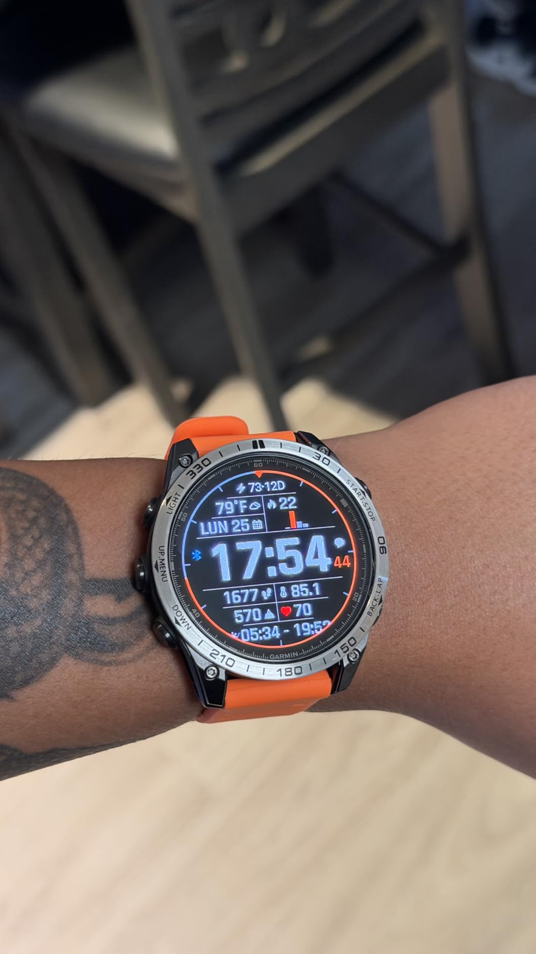 Garmin fenix 8, 47mm, Black | Premium Multisport Smartwatch, AMOLED Display, GPS, Built-In Flashlight, Dive-Rated, Built-In Speakers & Mic customer photo 1