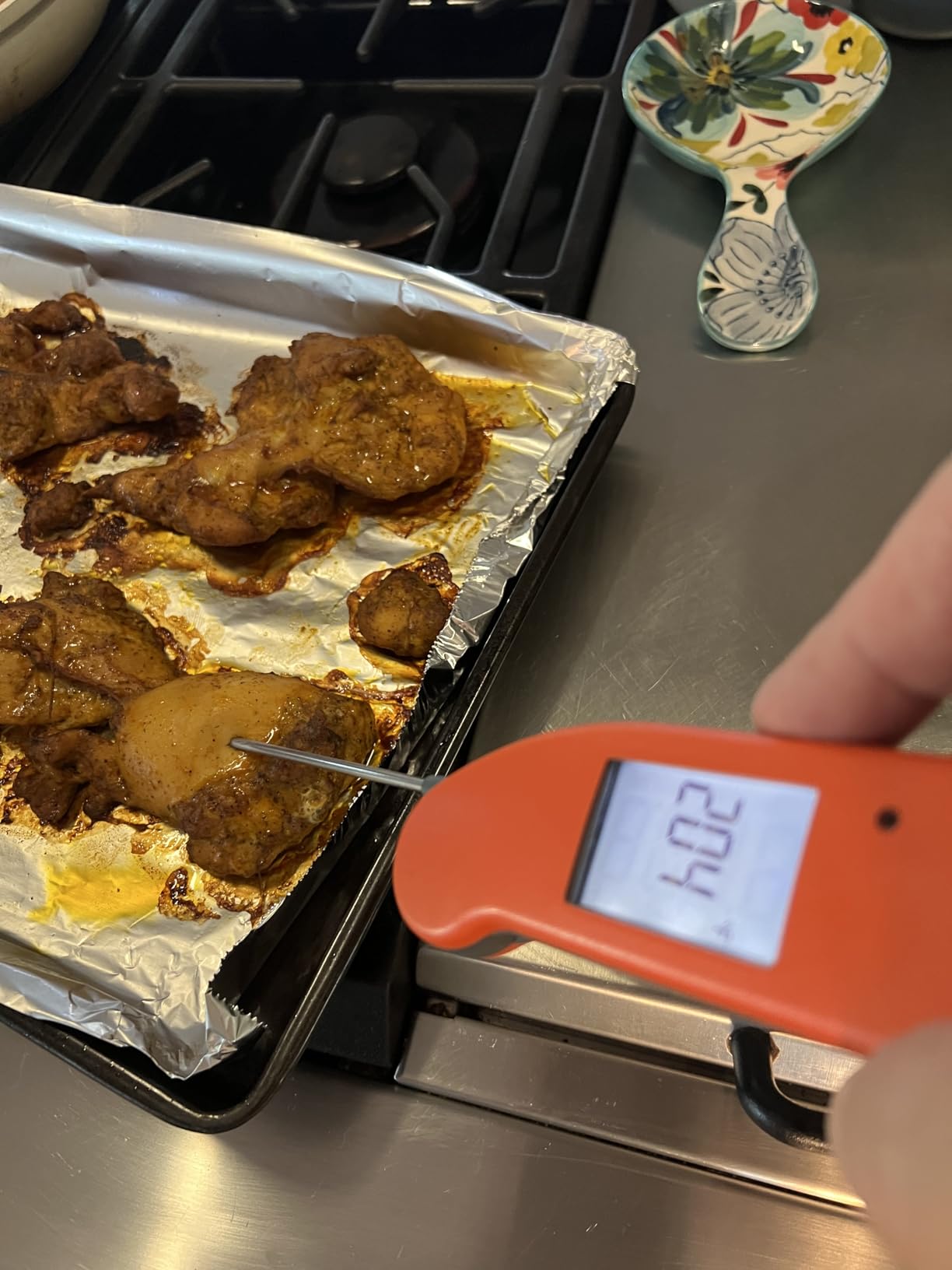 ThermoWorks Thermapen ONE, No. 1 Recommended Instant-Read Thermometer - Cayenne Pepper Red customer photo 1