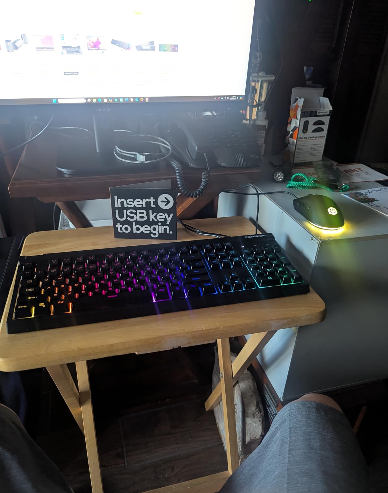 Gamer Master Gaming PC, AMD Ryzen 7 8700F 4.1GHz, GeForce RTX 4060 Ti 8GB, 16GB DDR5, 1TB PCIe Gen4 SSD, WiFi Ready & Windows 11 Home (GMA2900A) customer photo 2