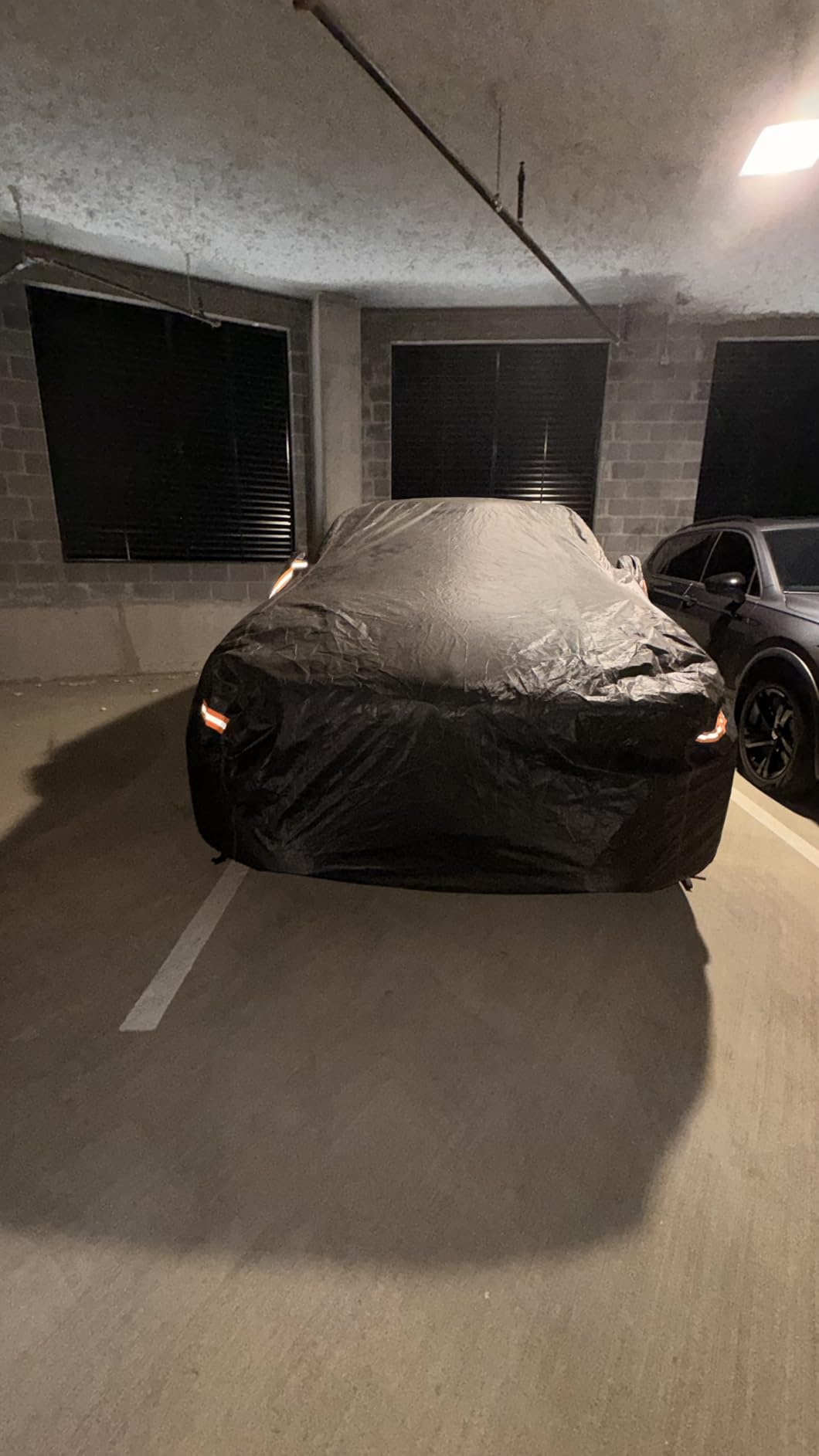 6 Layer Heavy Duty Car Cover Waterproof All Weather Protection with Cotton Liner, Full Exterior Outdoor Cover for Sun Rain Snow UV Protection, Fits Sedan 186-193 inchs customer photo 1