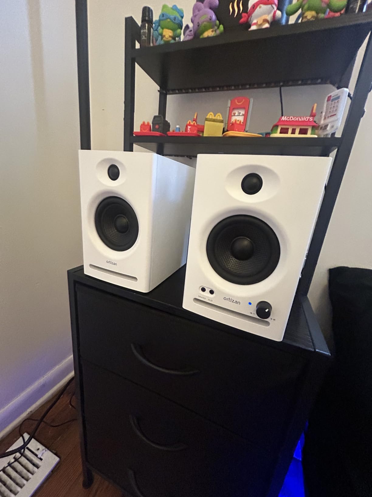 Ortizan C7 Powered Studio Monitors Pair with Bluetooth 5.3 - Compact Active Monitors for Music Production, Content Creation, Gaming and Desktop Audio customer photo 2